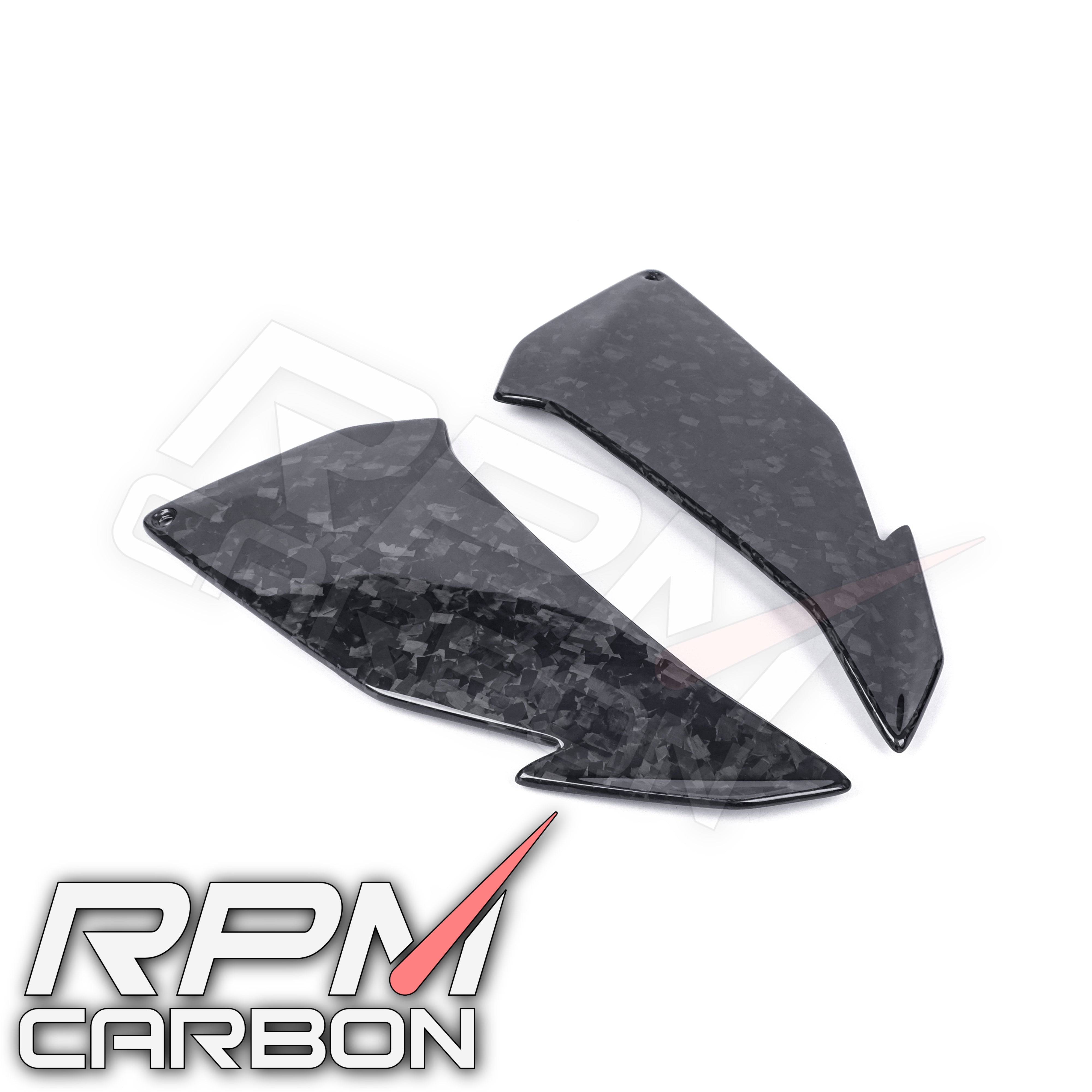 Aprilia Tuono V4 Carbon Fiber Side Fairings Panels