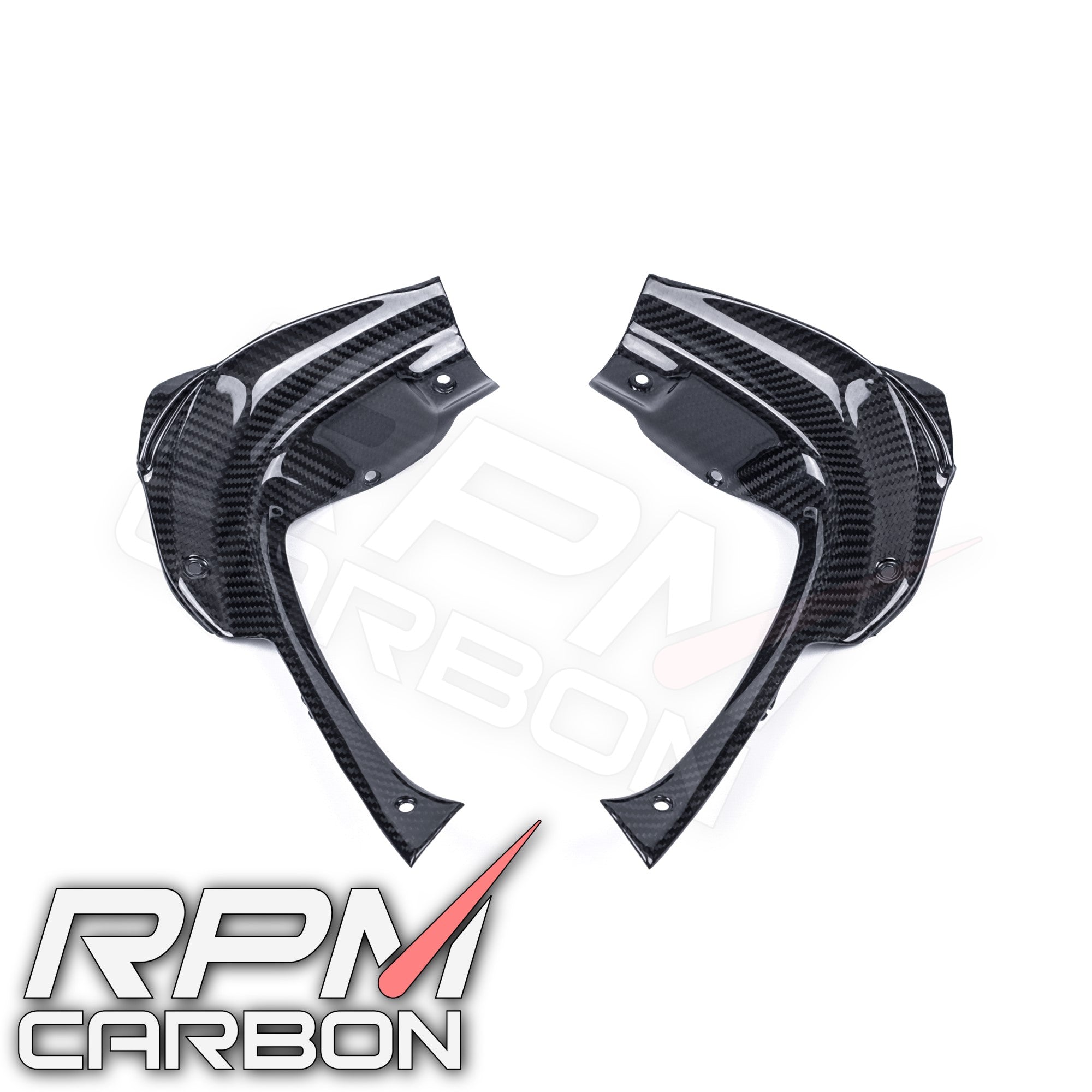 Aprilia RSV4 Carbon Fiber Dash Side Panels Covers