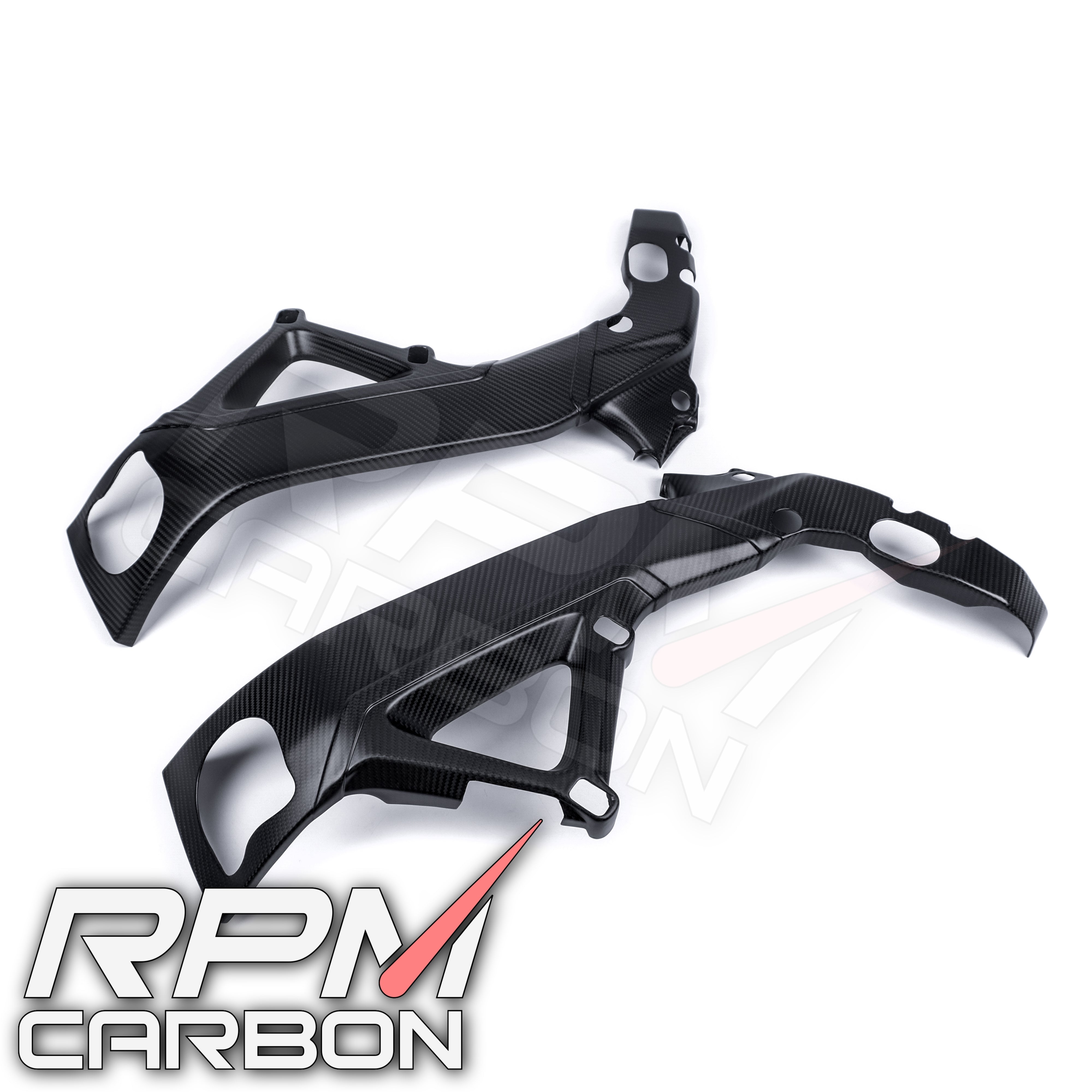Aprilia RSV4/Tuono Carbonfaser-Rahmenabdeckungen und -Schutz