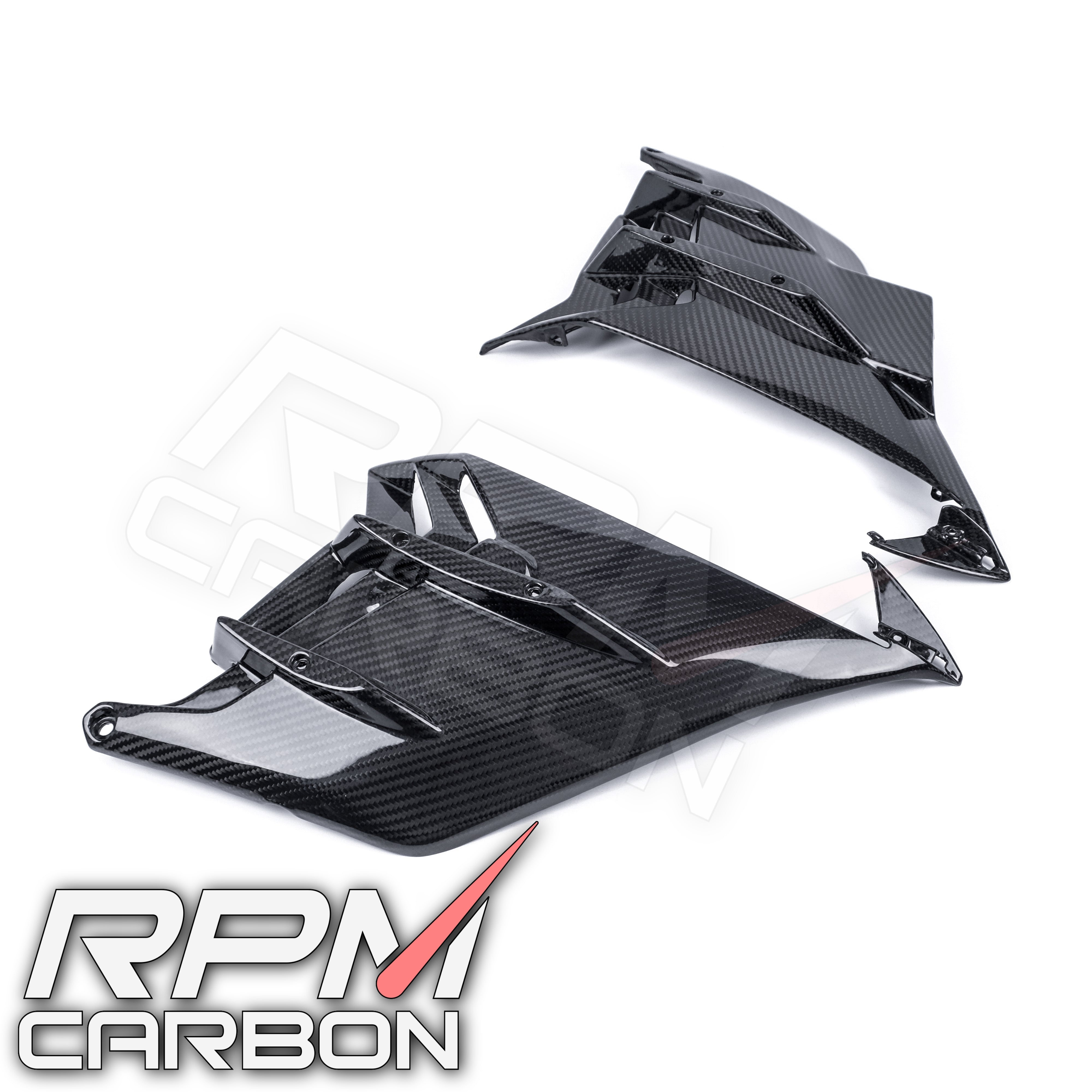 Aprilia Tuono V4 Carbon Fiber Inner Side Fairings