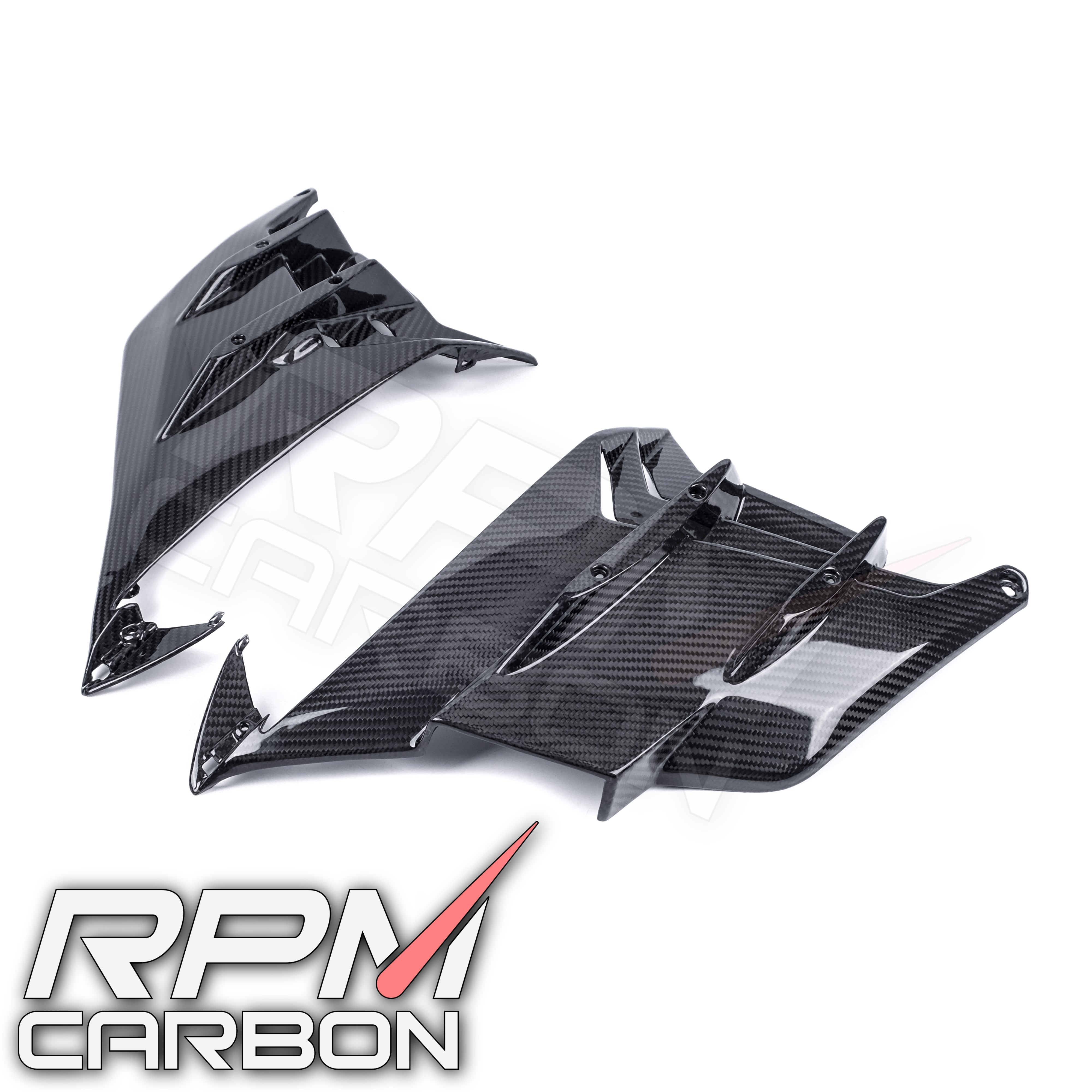 Aprilia Tuono V4 Carbon Fiber Inner Side Fairings