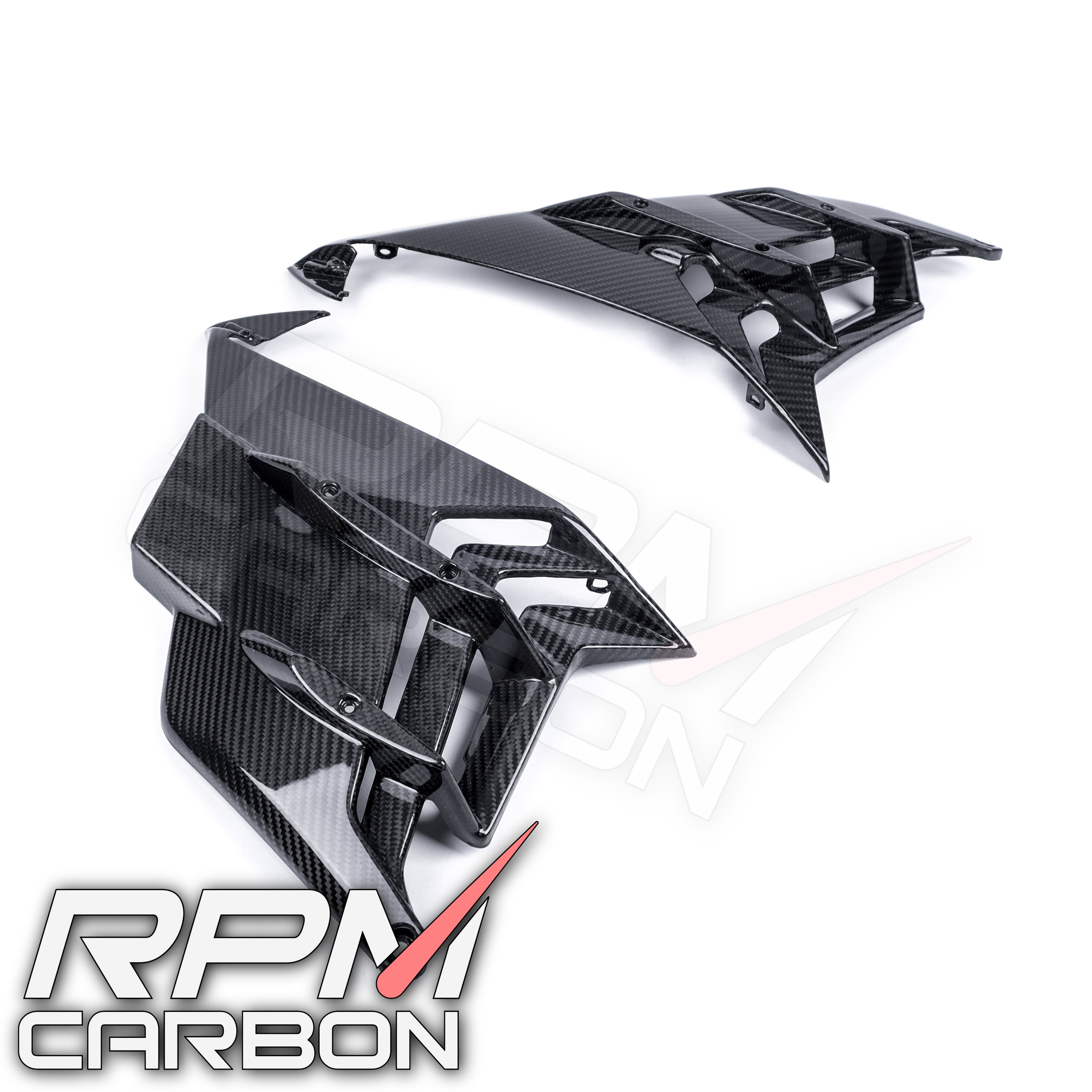 Aprilia Tuono V4 Carbon Fiber Inner Side Fairings