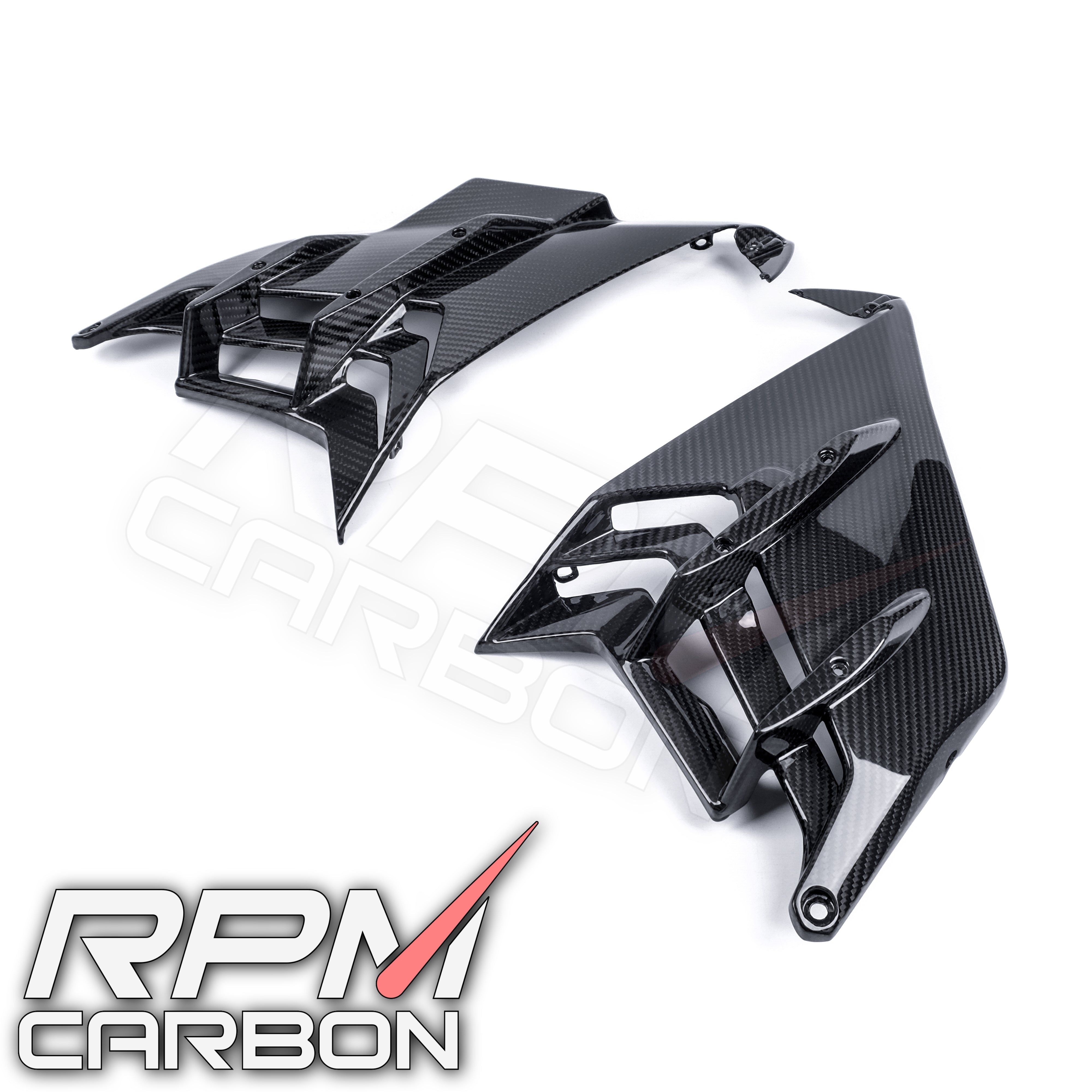 Aprilia Tuono V4 Carbon Fiber Inner Side Fairings