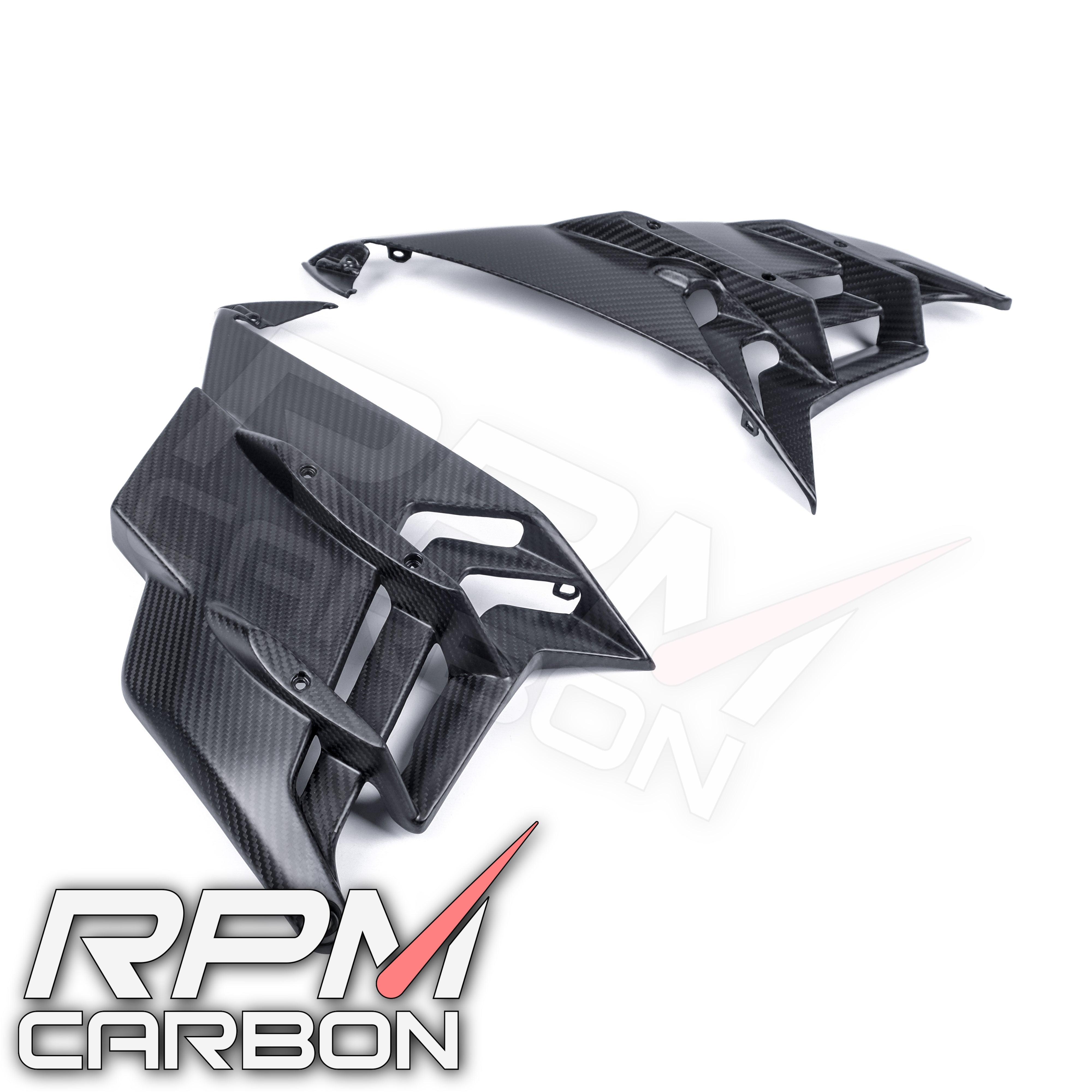 Aprilia Tuono V4 Carbon Fiber Inner Side Fairings