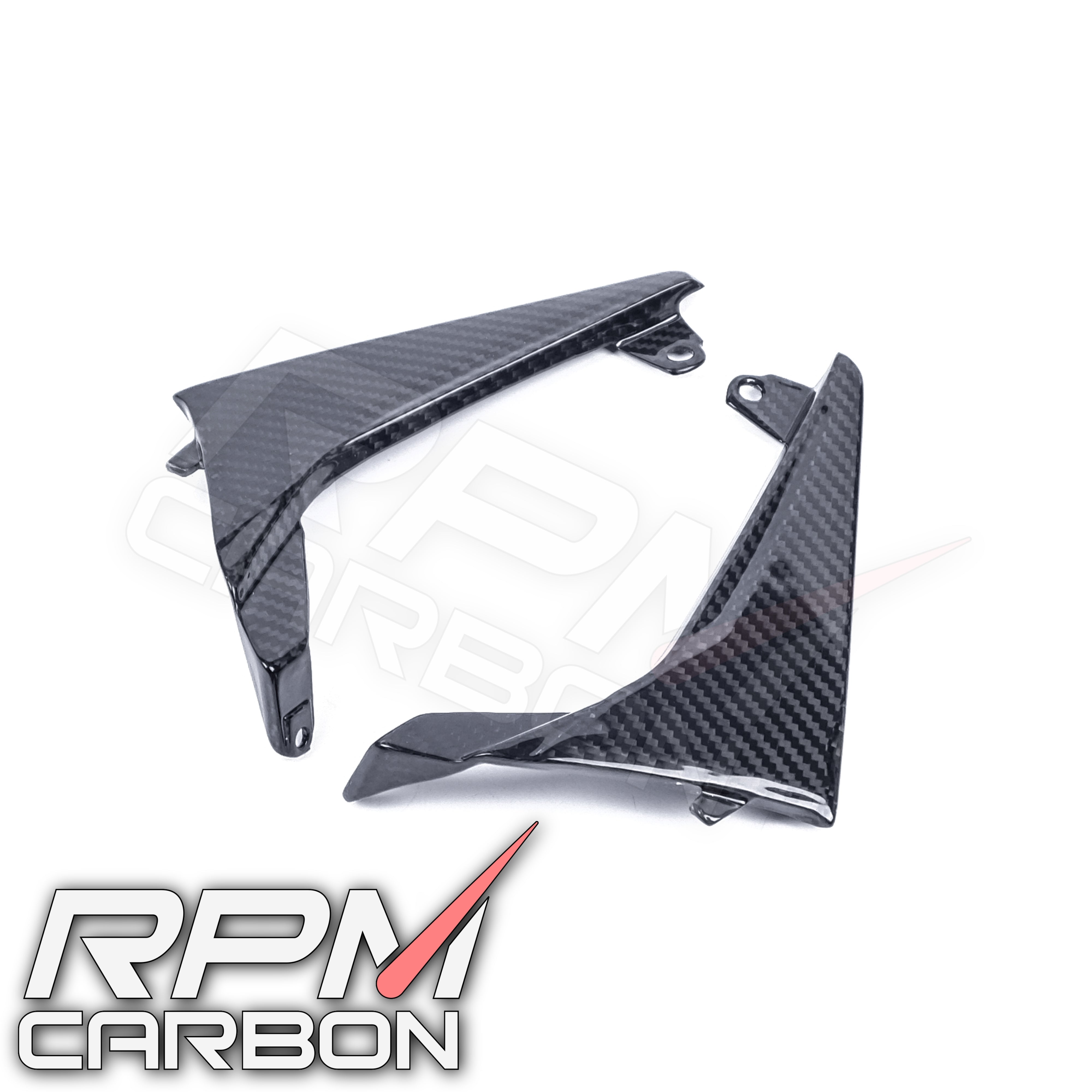 Aprilia Tuono V4 Carbon Fiber Front Side Panels (Read Description)