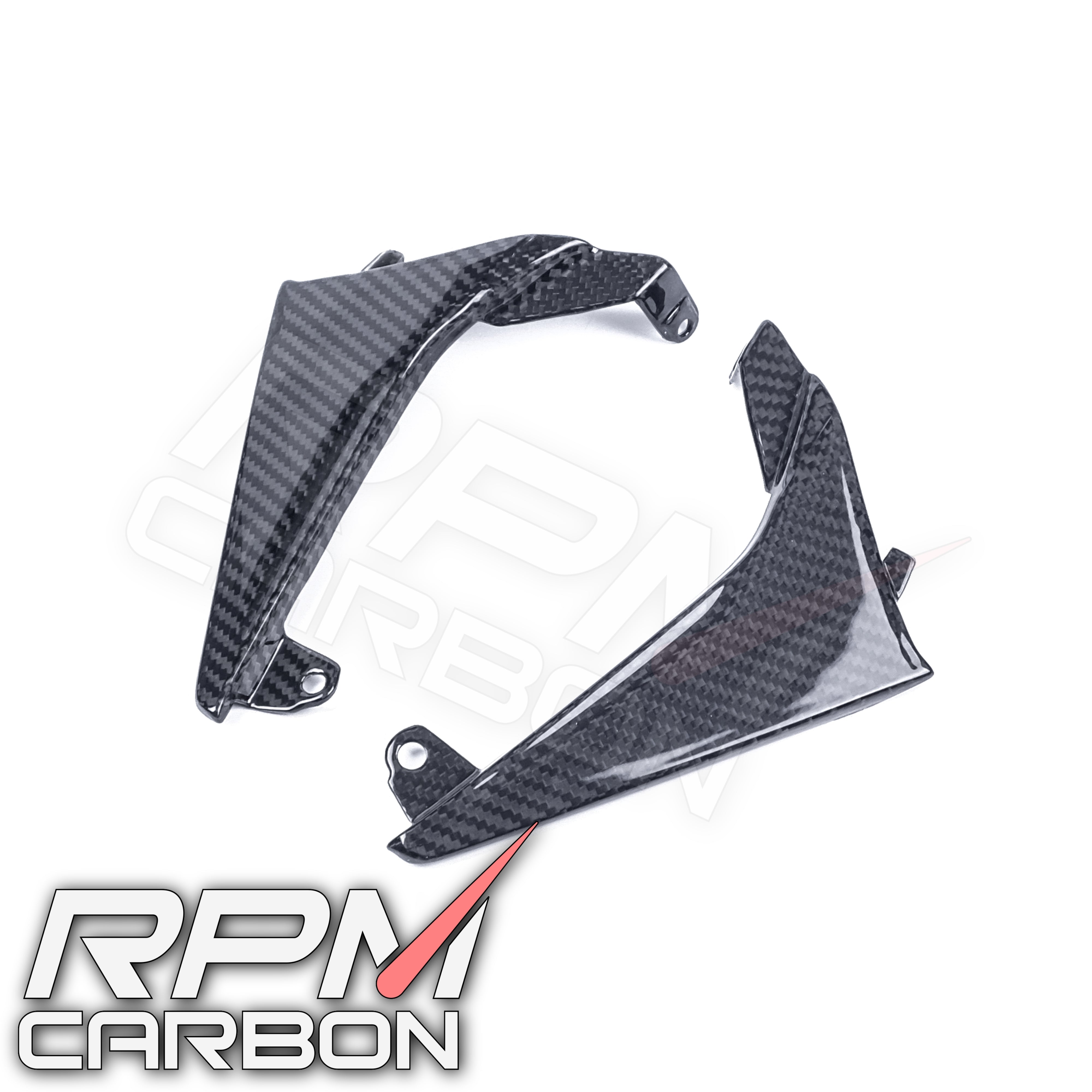 Aprilia Tuono V4 Carbon Fiber Front Side Panels (Read Description)