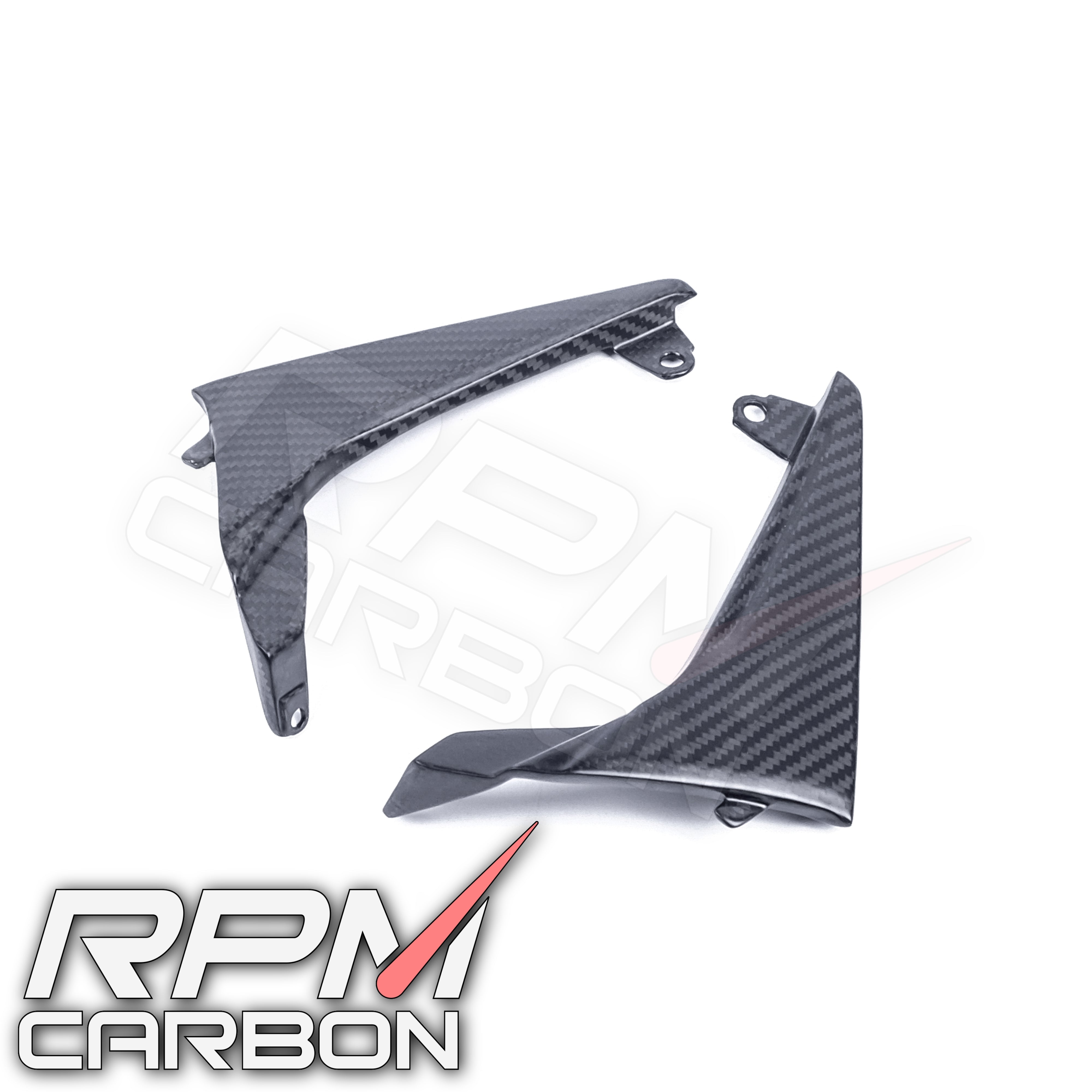 Aprilia Tuono V4 Carbon Fiber Front Side Panels (Read Description)