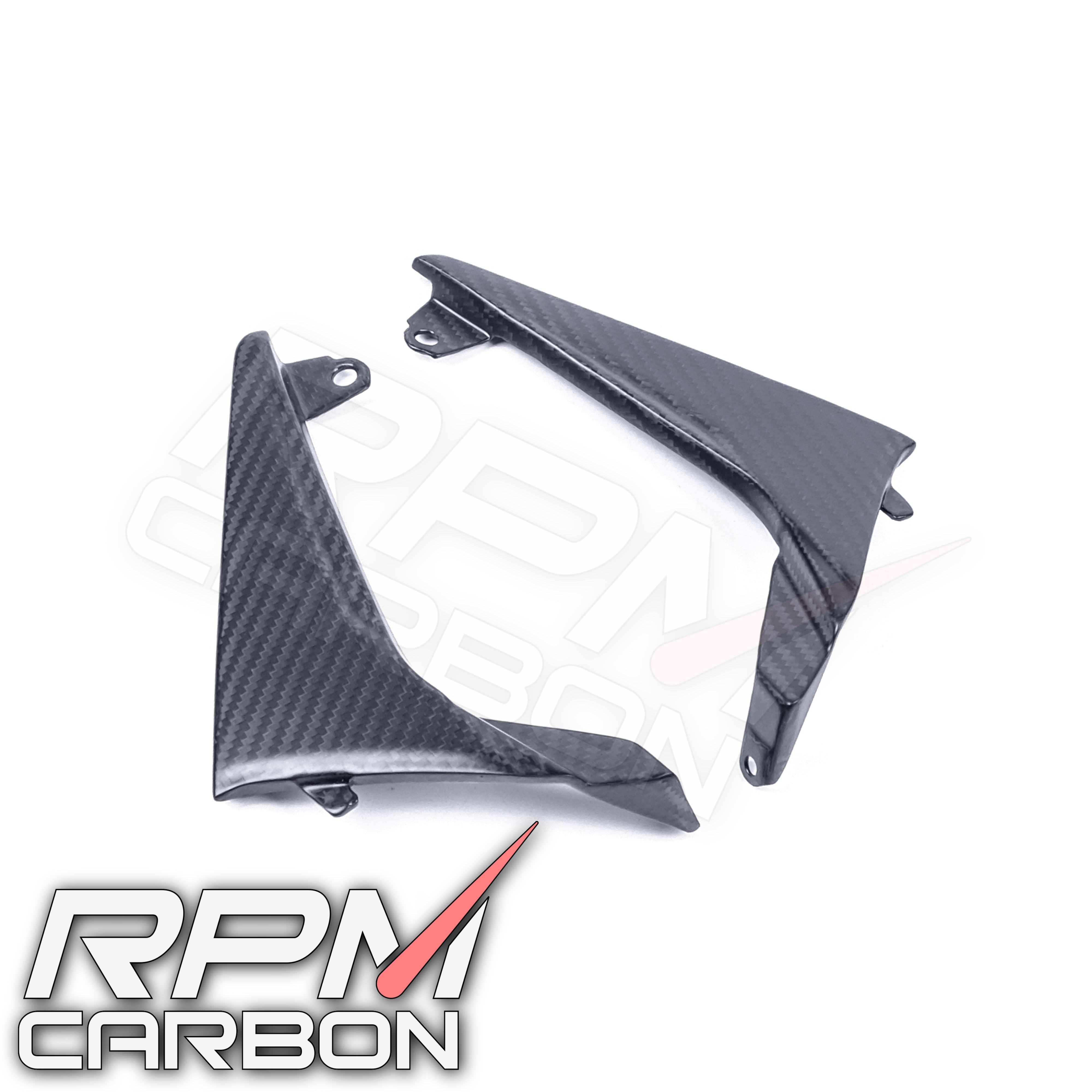 Aprilia Tuono V4 Carbon Fiber Front Side Panels (Read Description)