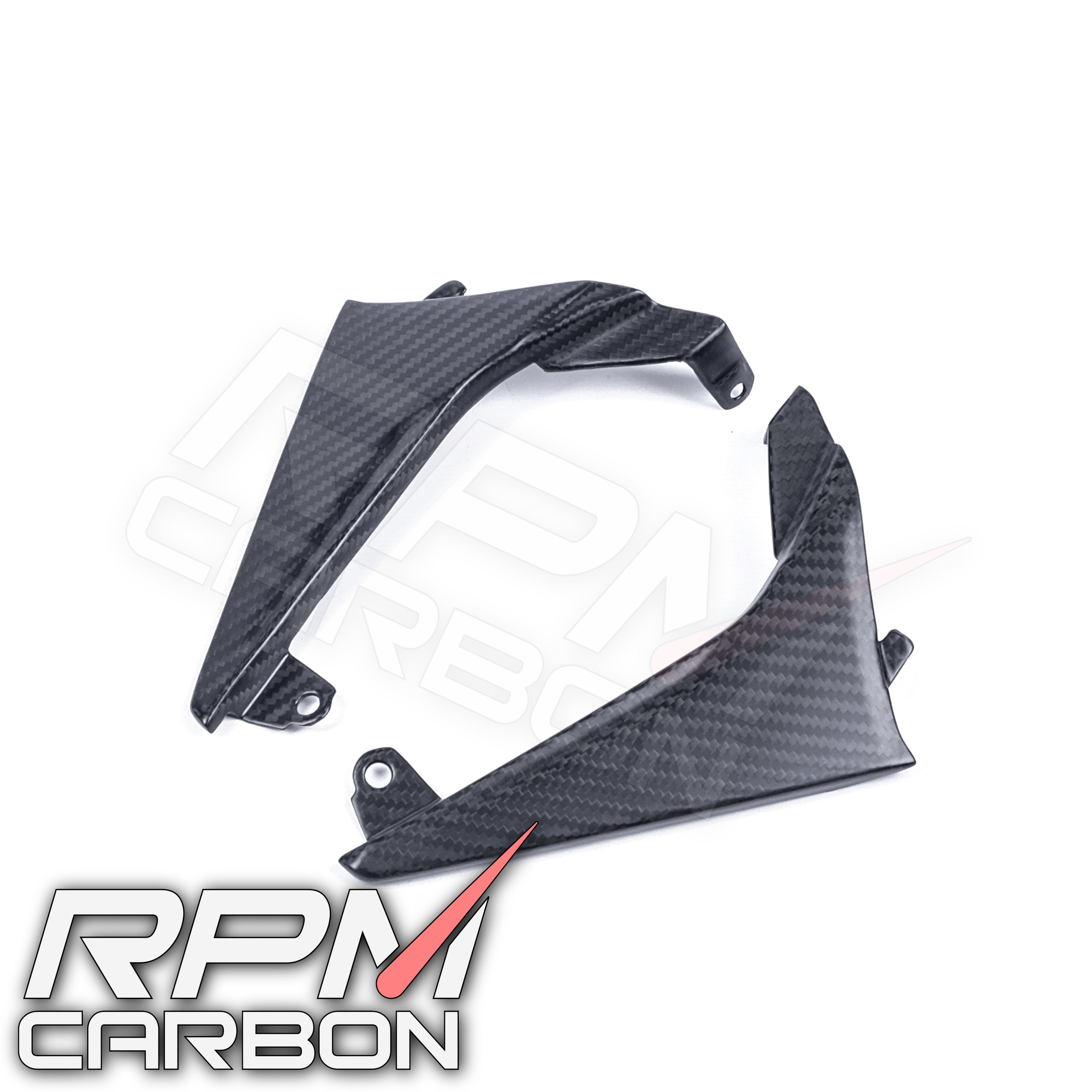 Aprilia Tuono V4 Carbon Fiber Front Side Panels (Read Description)