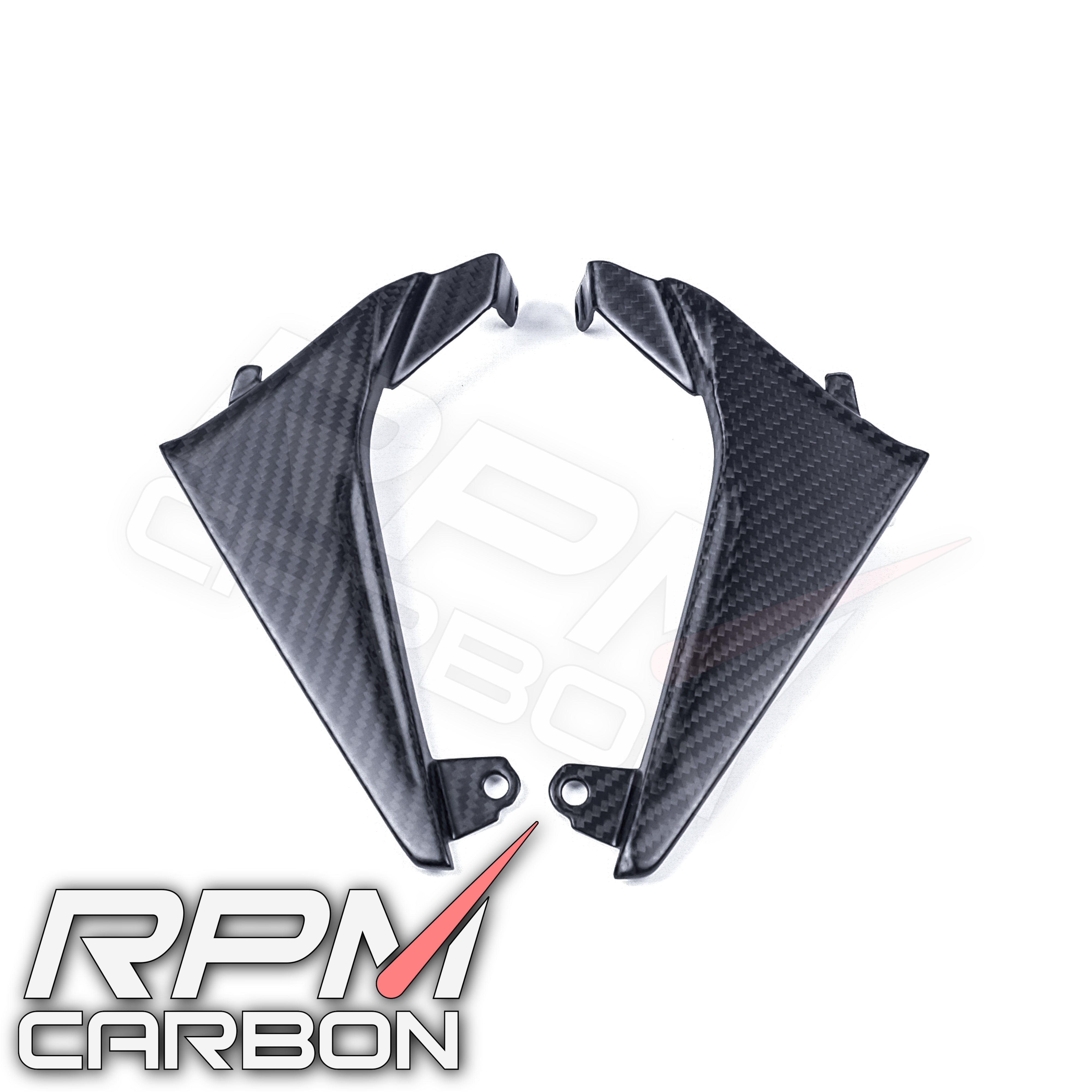 Aprilia Tuono V4 Carbon Fiber Front Side Panels (Read Description)