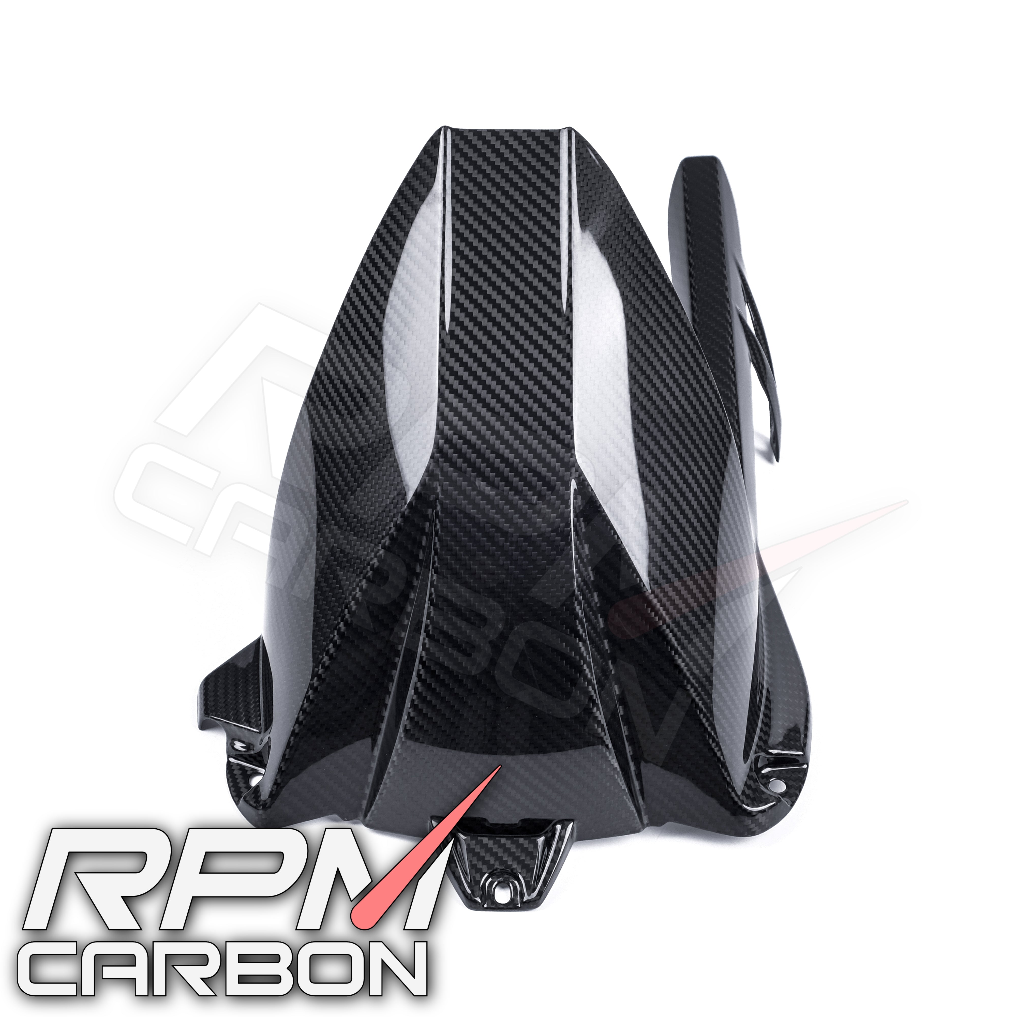 BMW S1000RR / S1000R Carbon Fiber Rear Fender Chain Guard Fully Closed