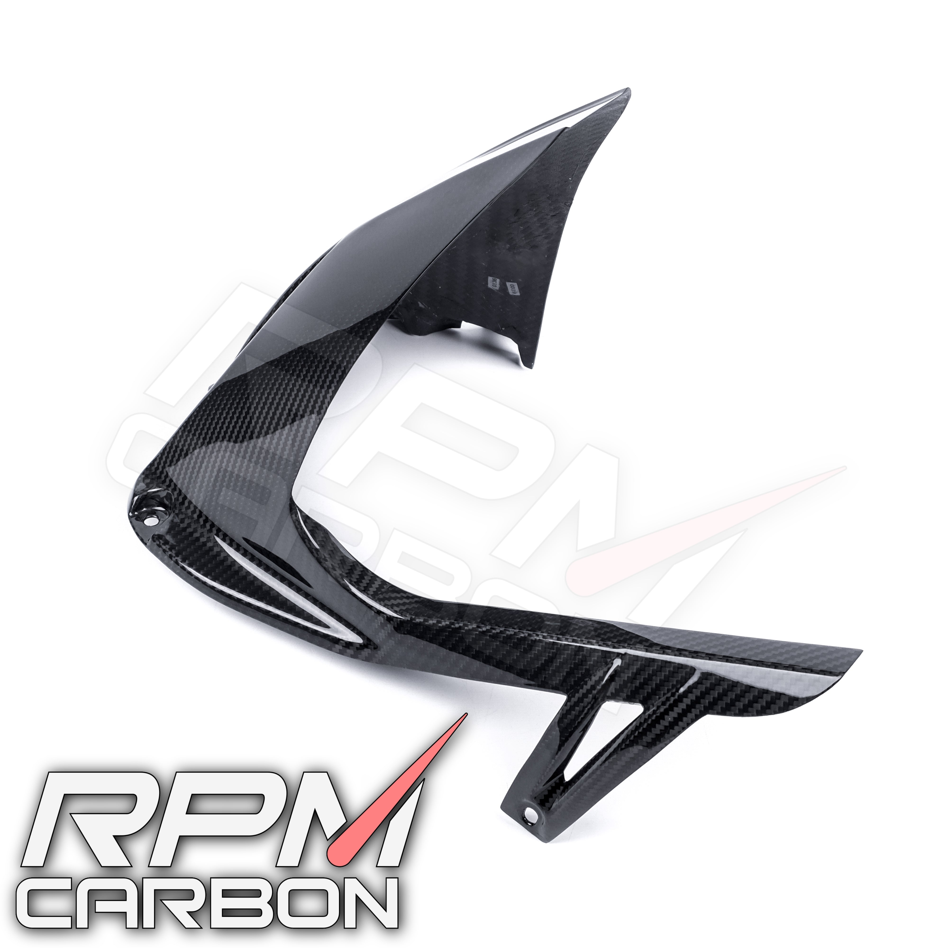 BMW S1000RR / S1000R Carbon Fiber Rear Fender Chain Guard Fully Closed