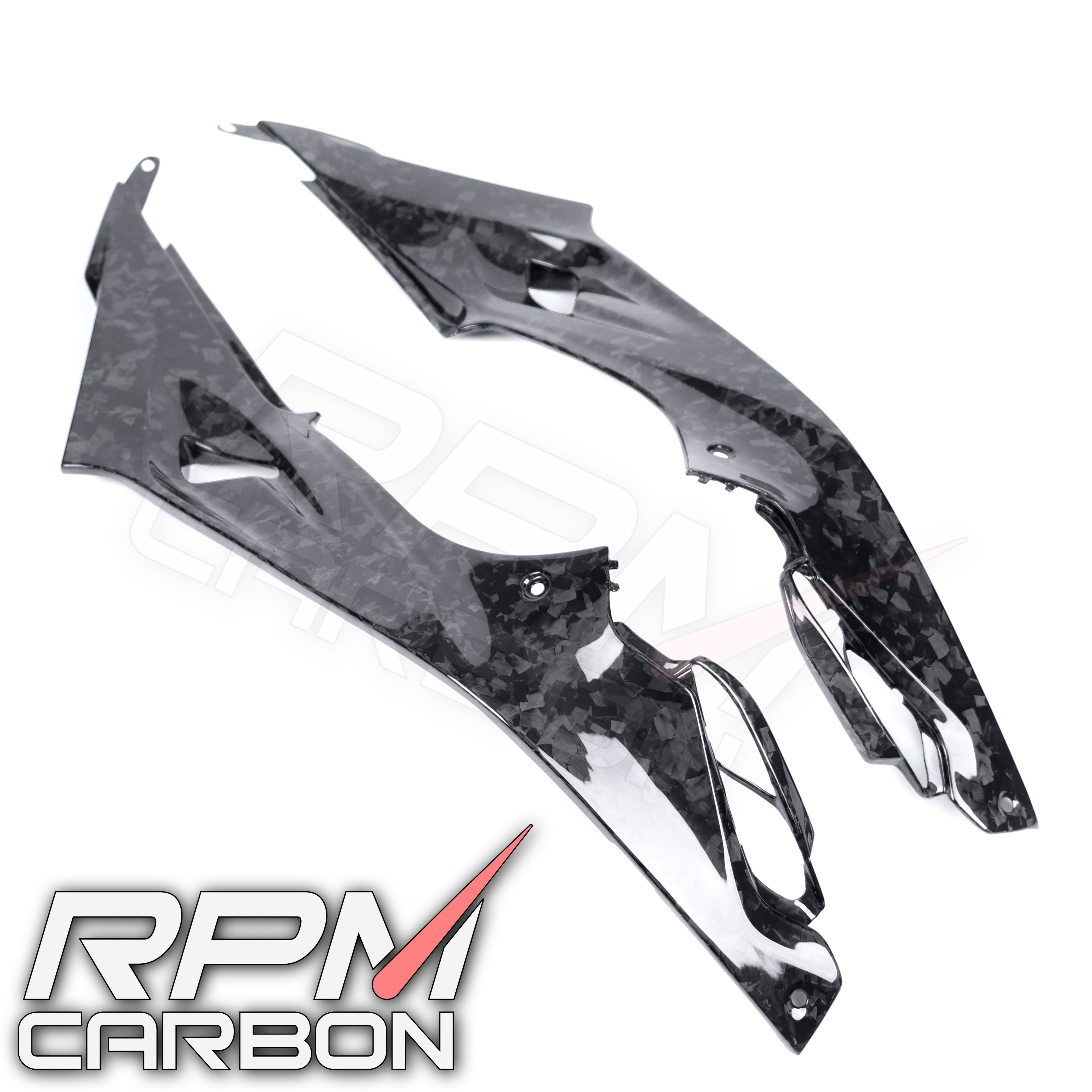 BMW S1000RR Carbon Fiber Tank Side Panels Carbon Fiber