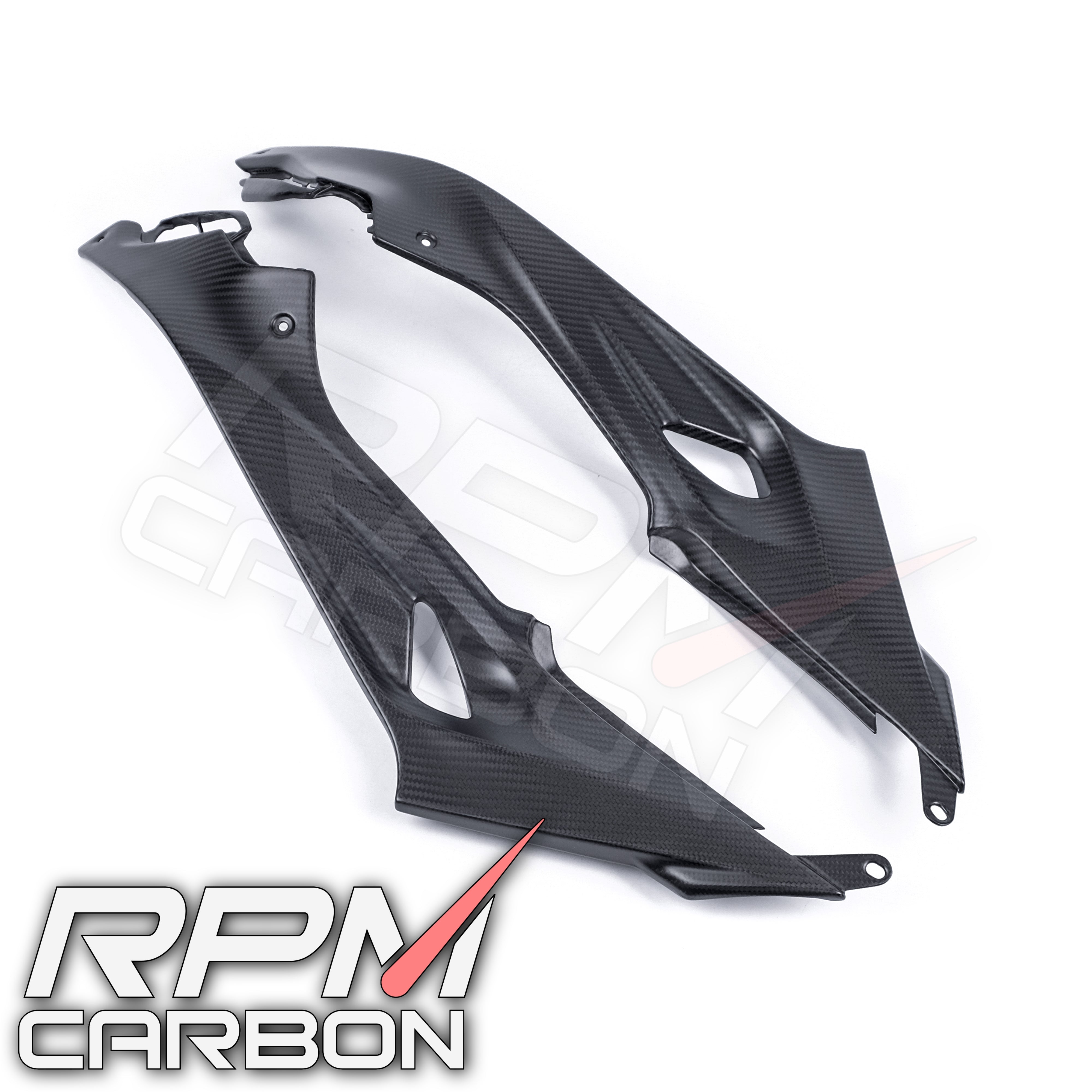 BMW S1000RR Carbon Fiber Tank Side Panels Carbon Fiber