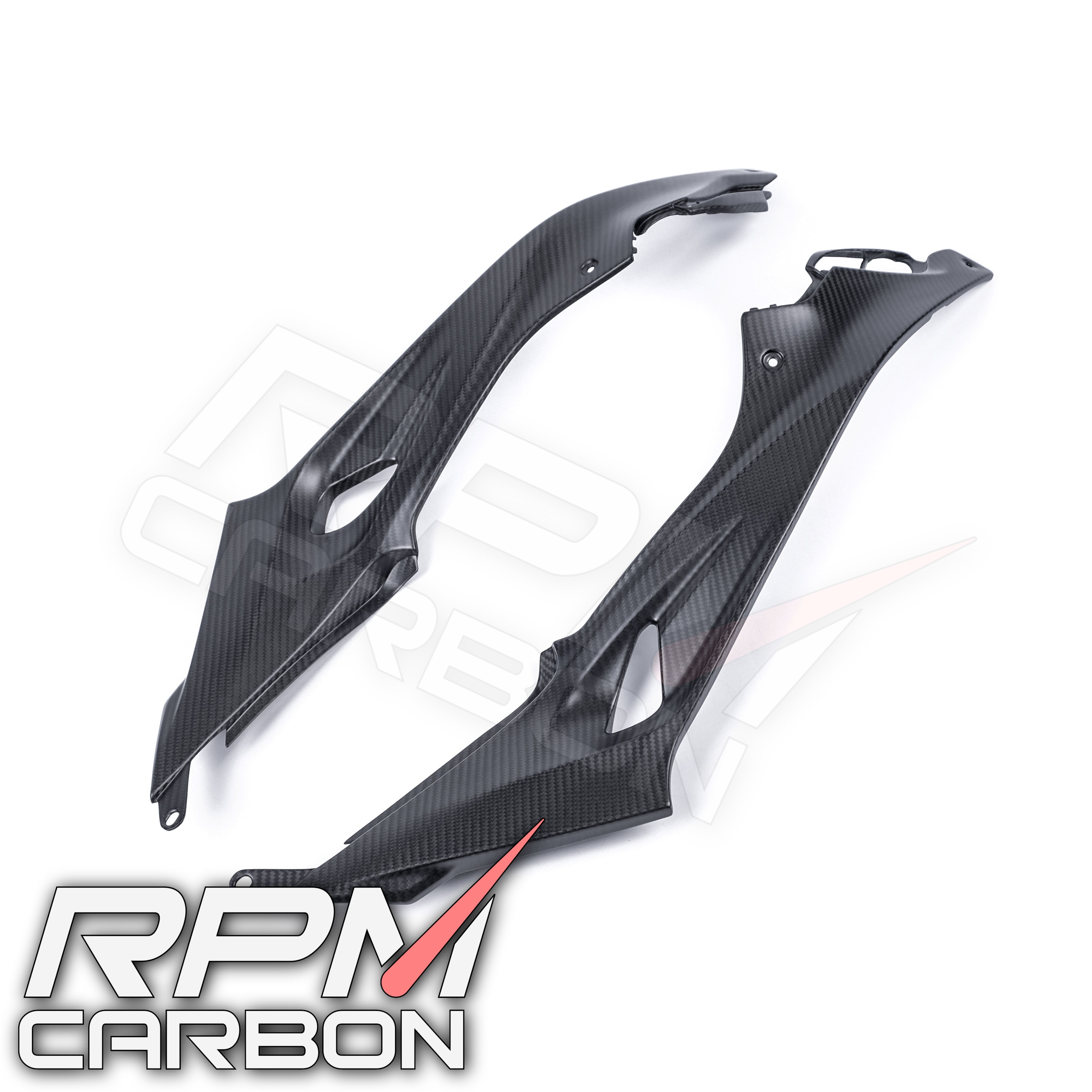 BMW S1000RR Carbon Fiber Tank Side Panels Carbon Fiber