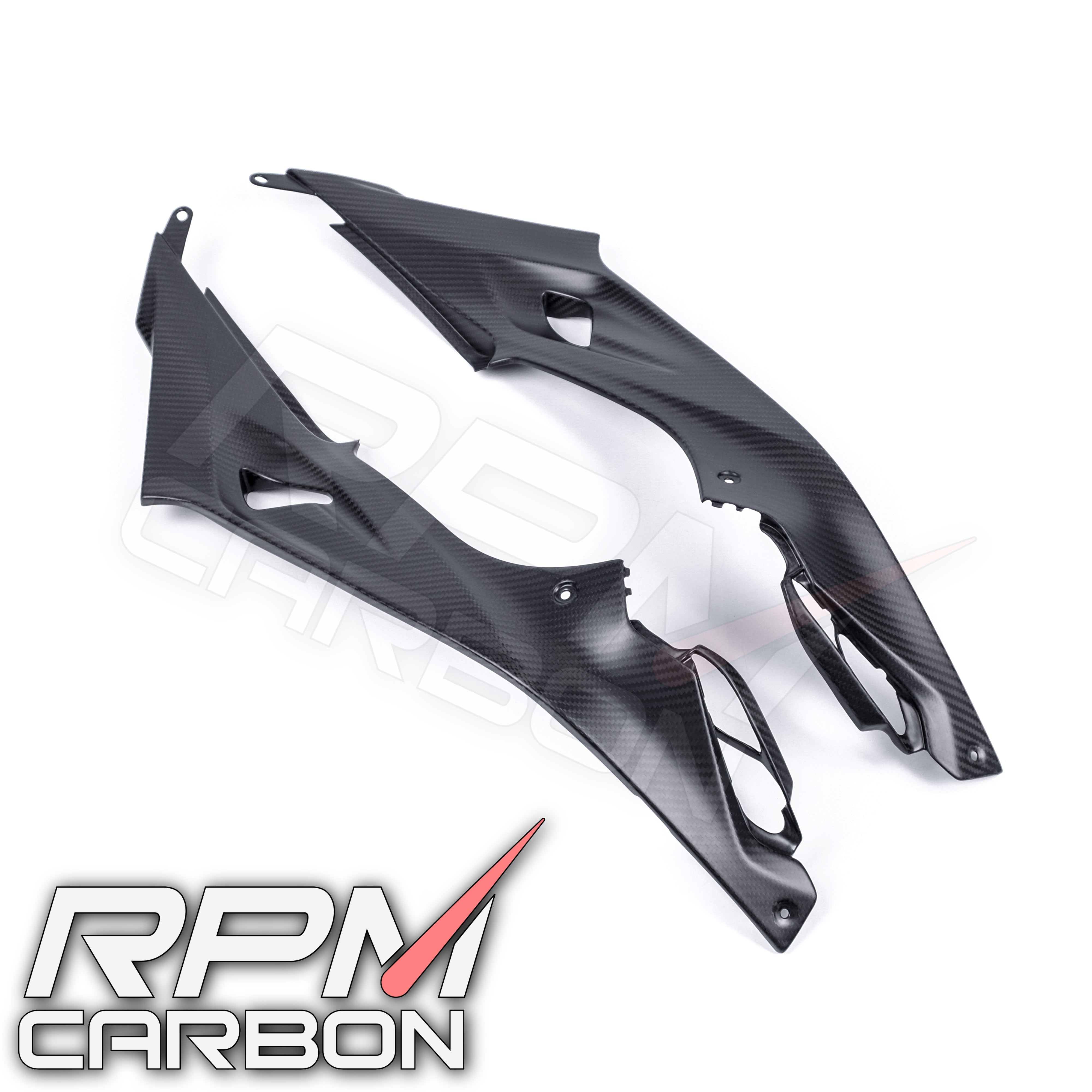 BMW S1000RR Carbon Fiber Tank Side Panels Carbon Fiber