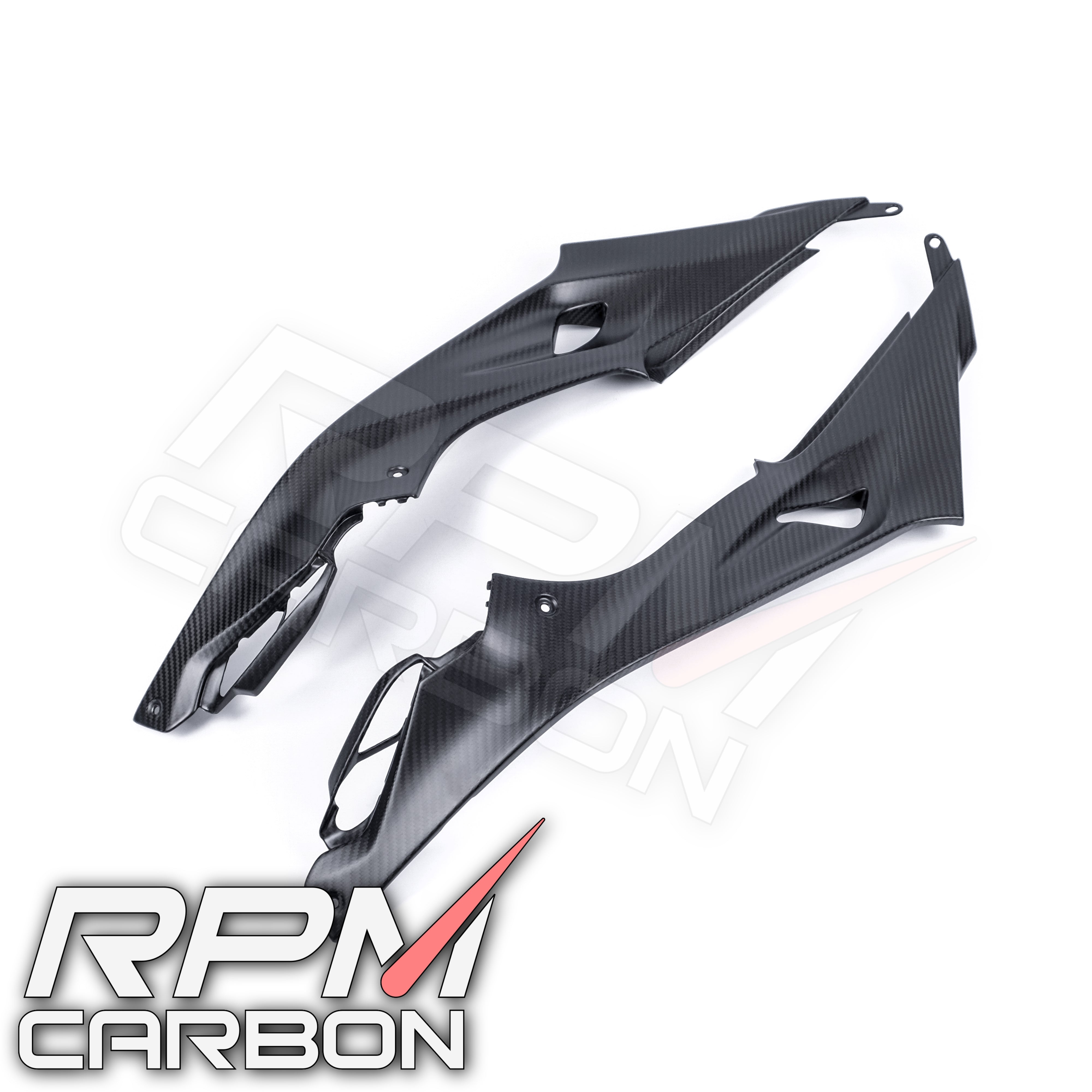BMW S1000RR Carbon Fiber Tank Side Panels Carbon Fiber