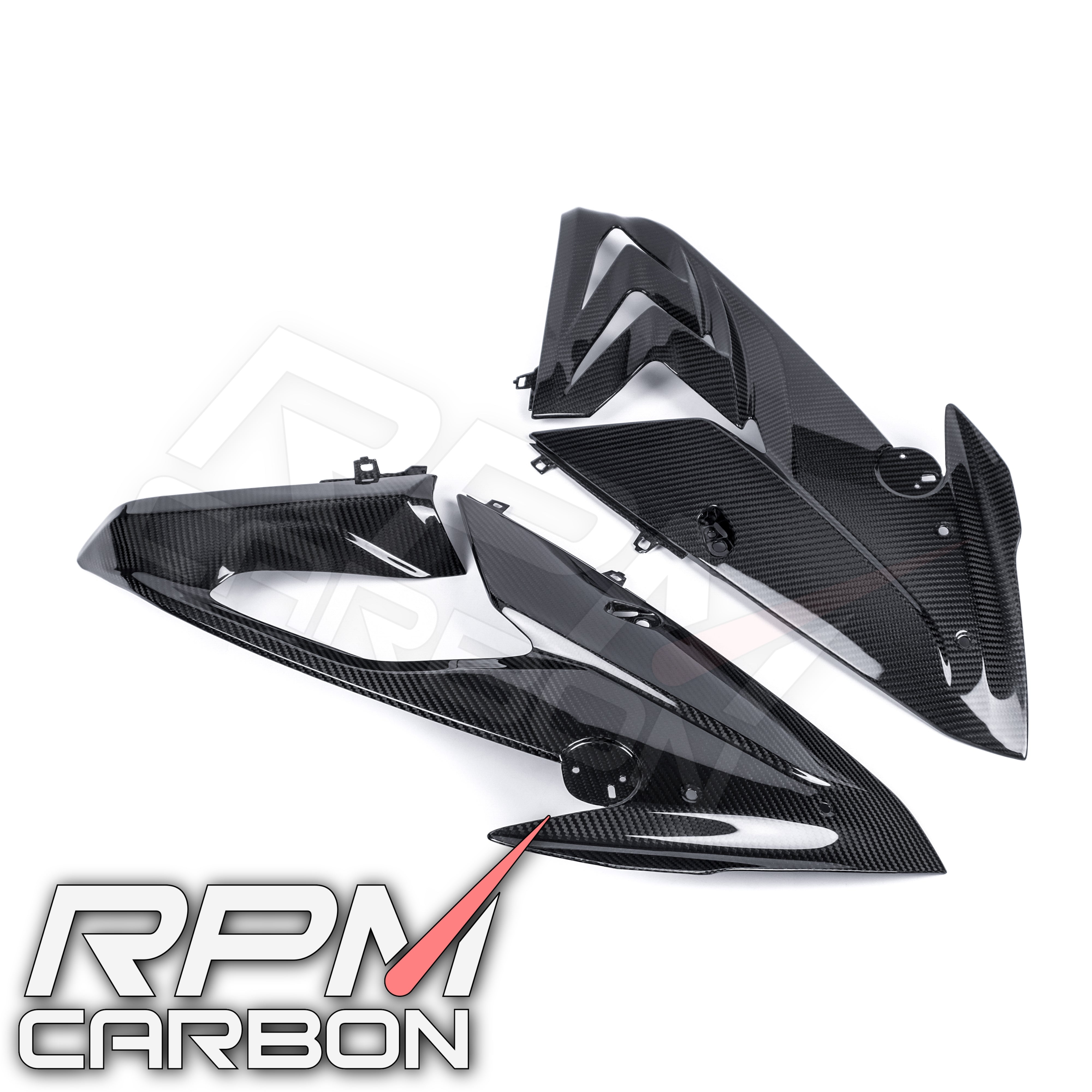BMW S1000RR Carbon Fiber Side Fairings