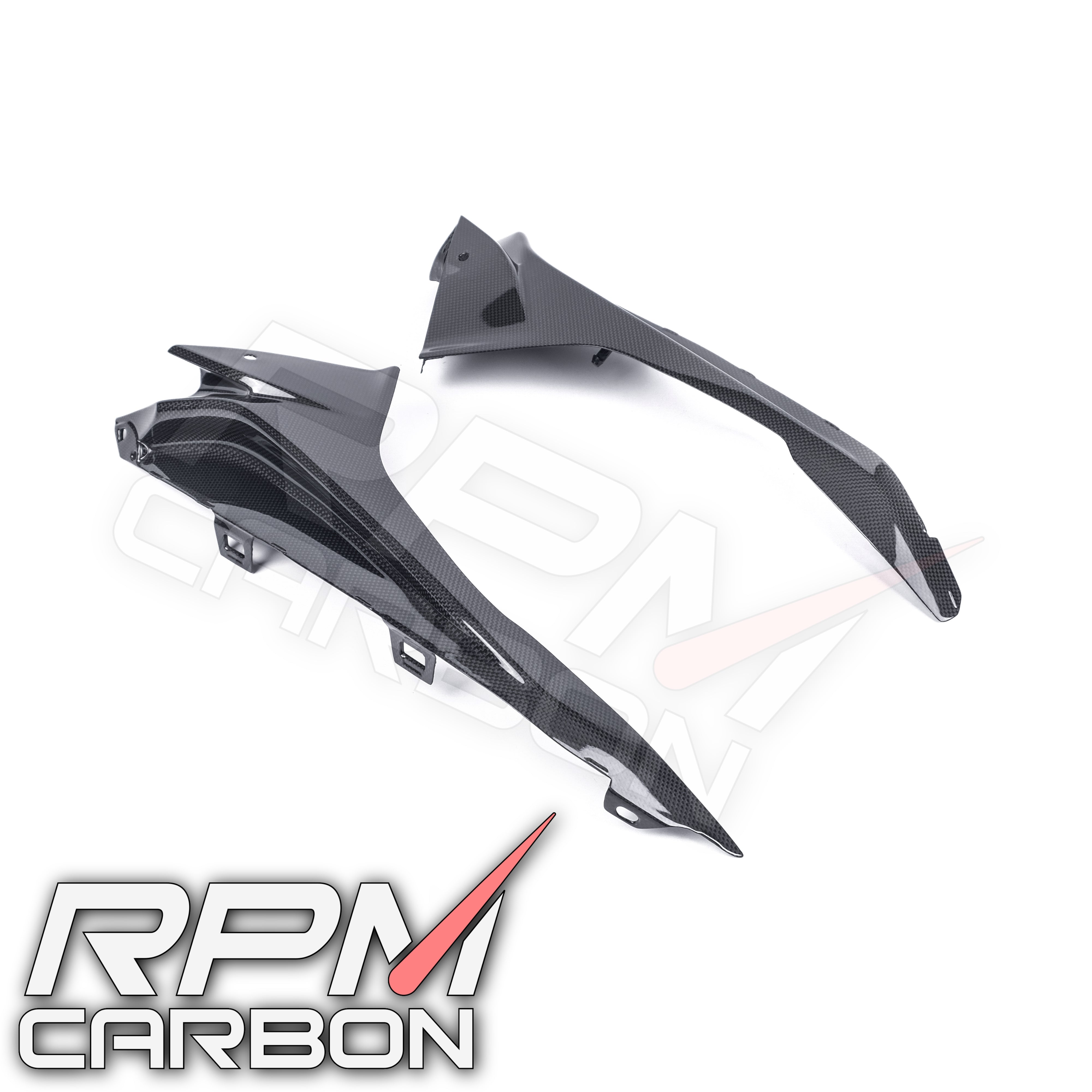 BMW S1000RR Carbon Fiber Upper Side Fairings Cowls