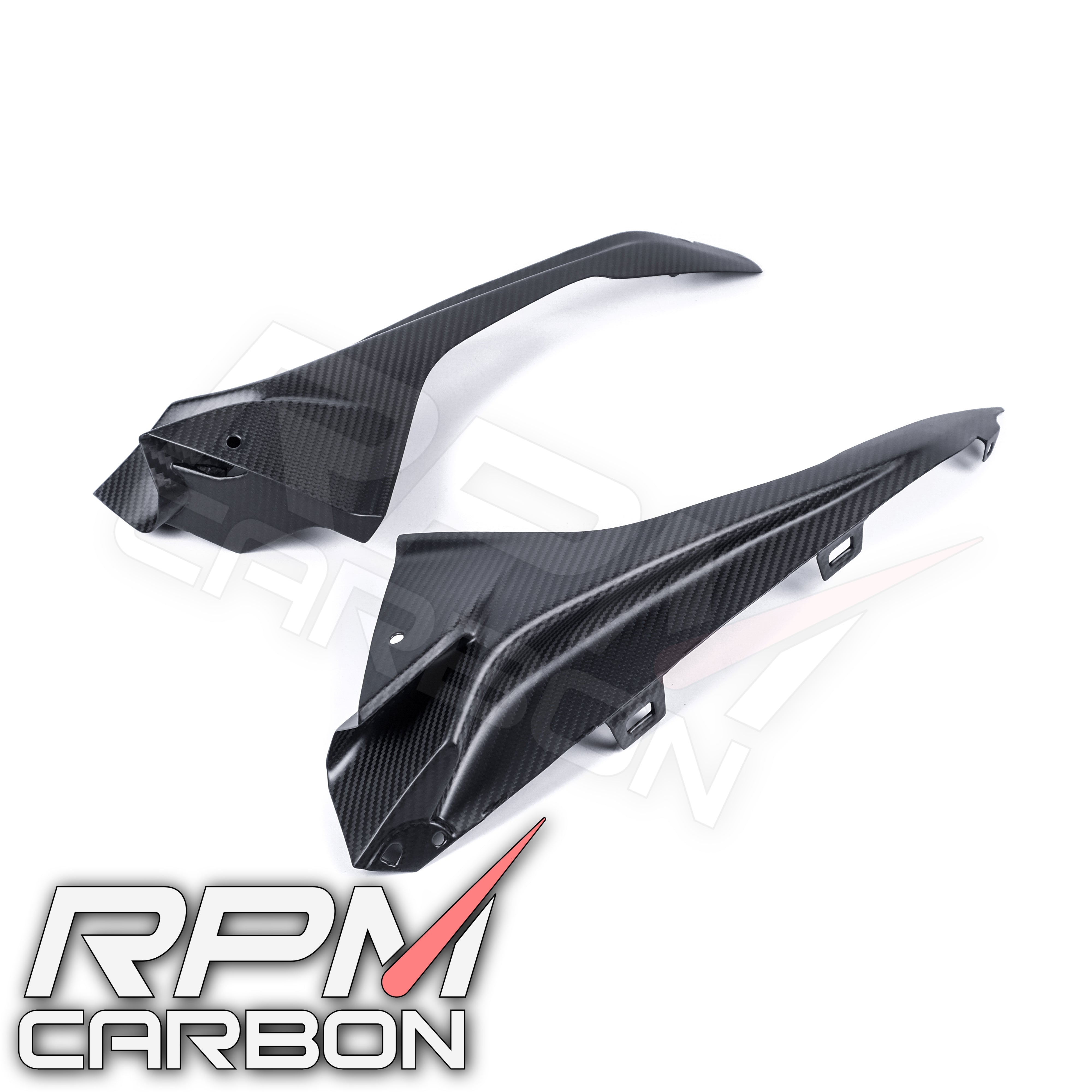 BMW S1000RR Carbon Fiber Upper Side Fairings Cowls