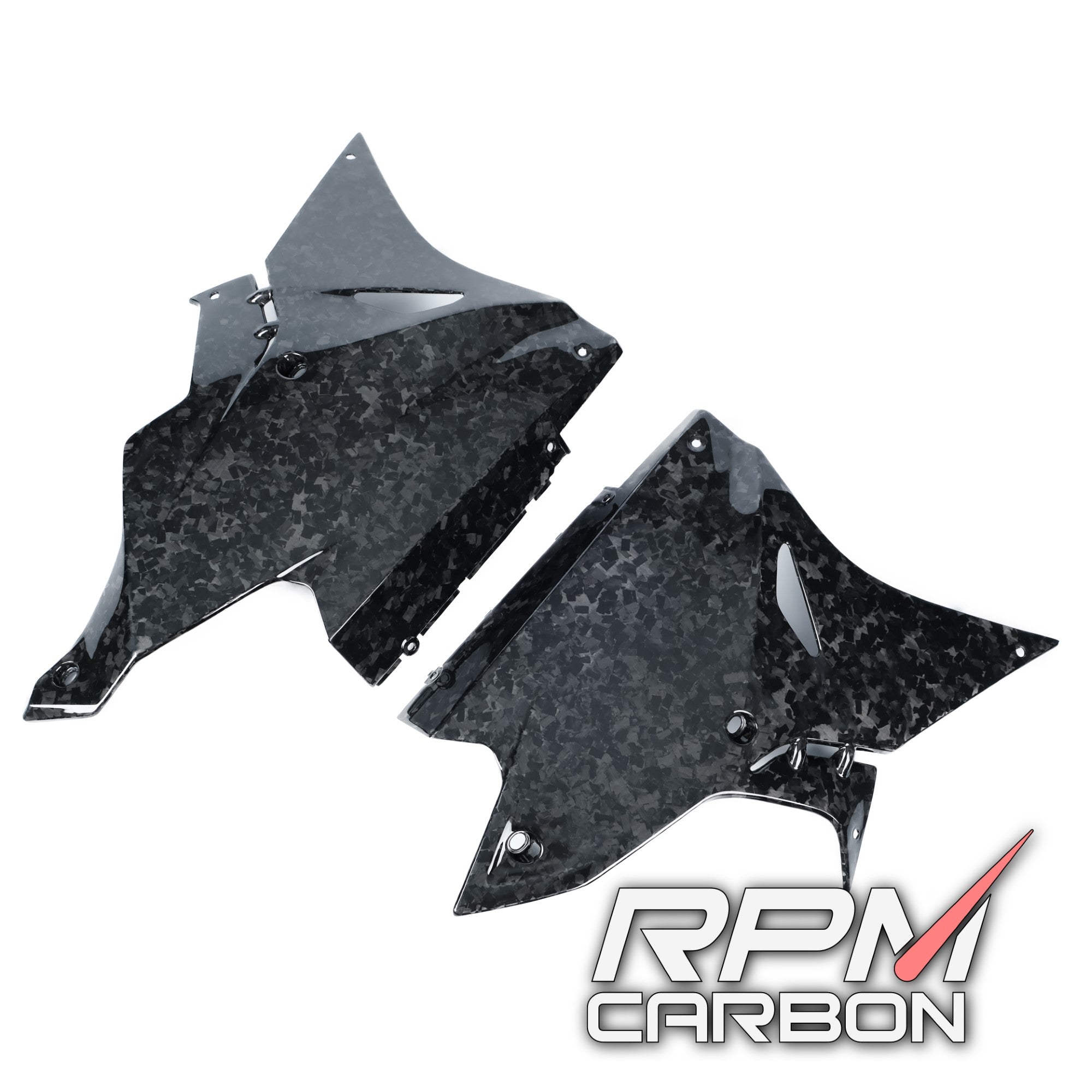 BMW S1000RR Carbon Fiber Lower Side Fairings