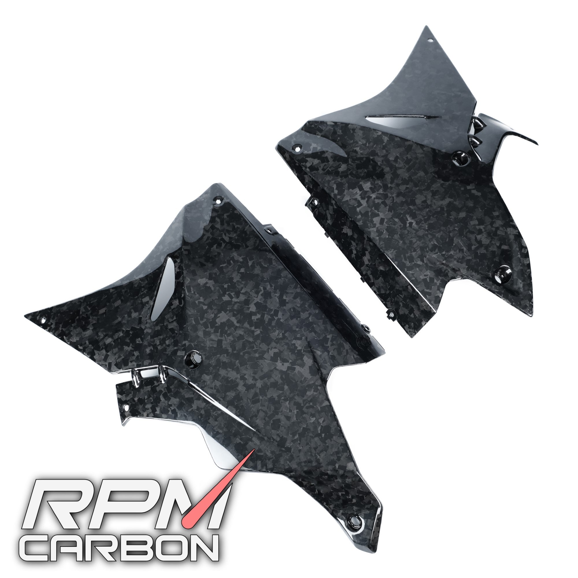 BMW S1000RR Carbon Fiber Lower Side Fairings