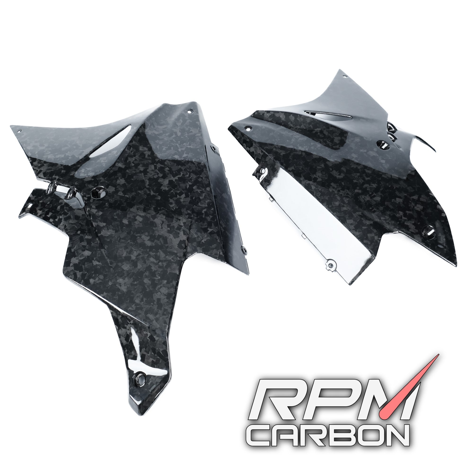 BMW S1000RR Carbon Fiber Lower Side Fairings