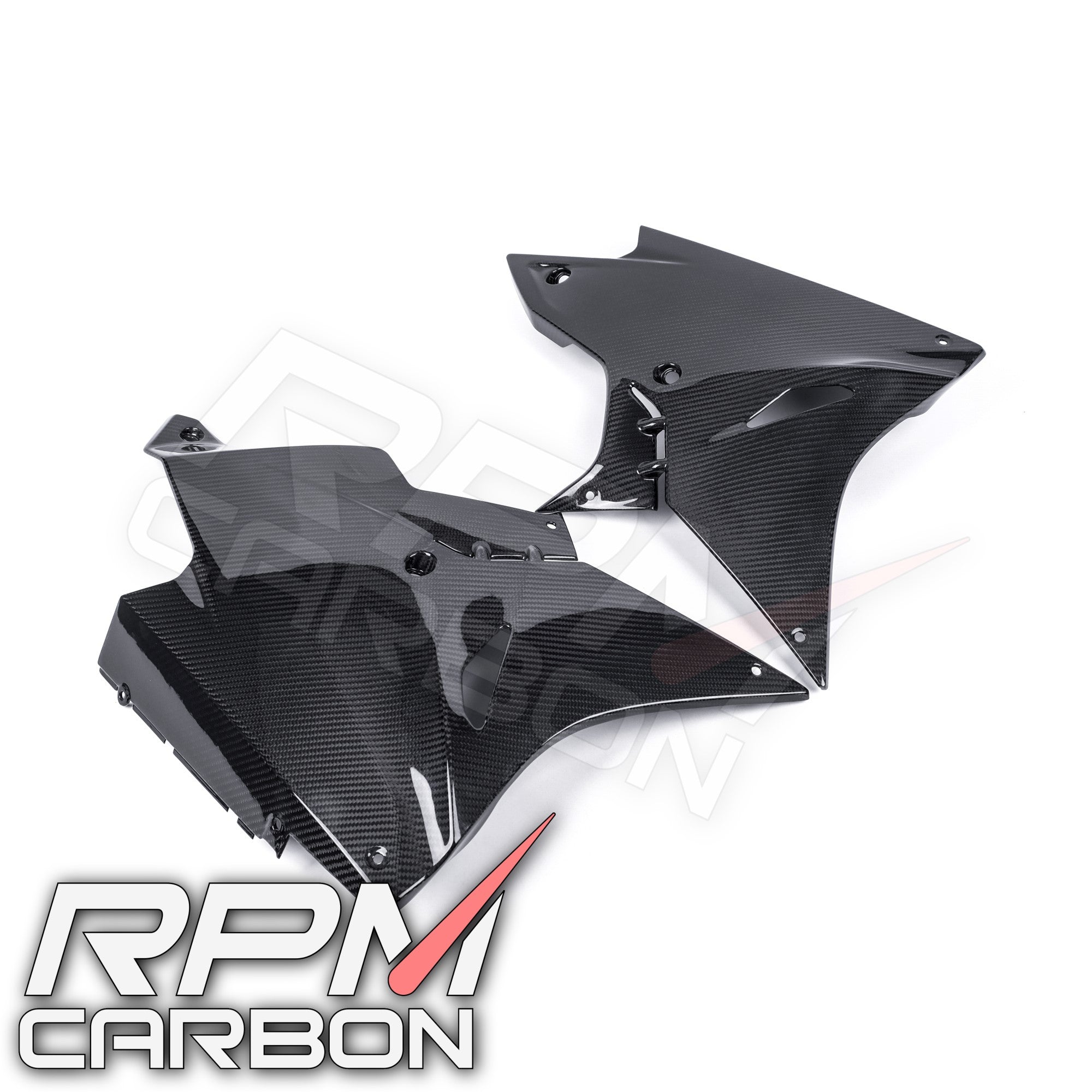 BMW S1000RR Carbon Fiber Lower Side Fairings