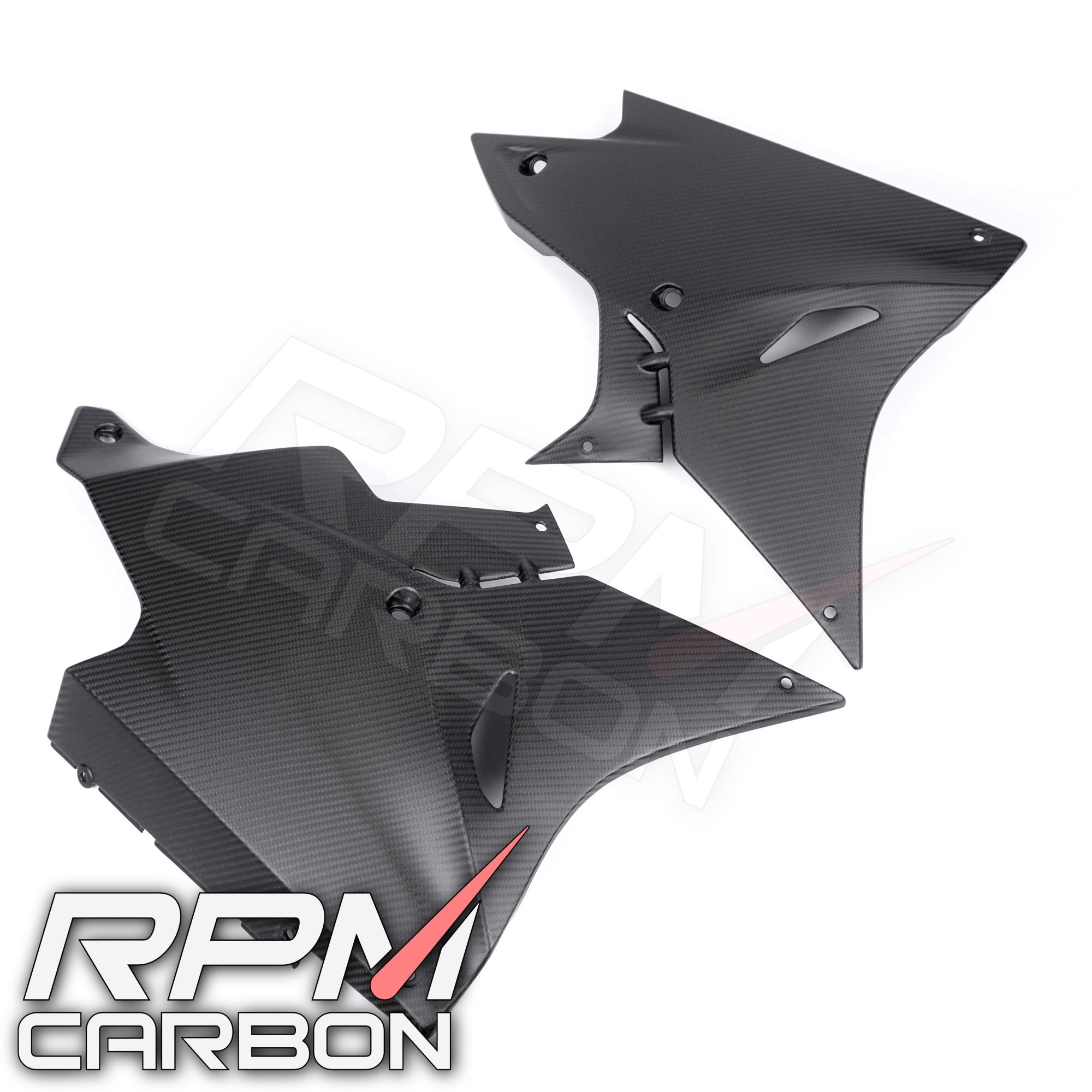 BMW S1000RR Carbon Fiber Lower Side Fairings