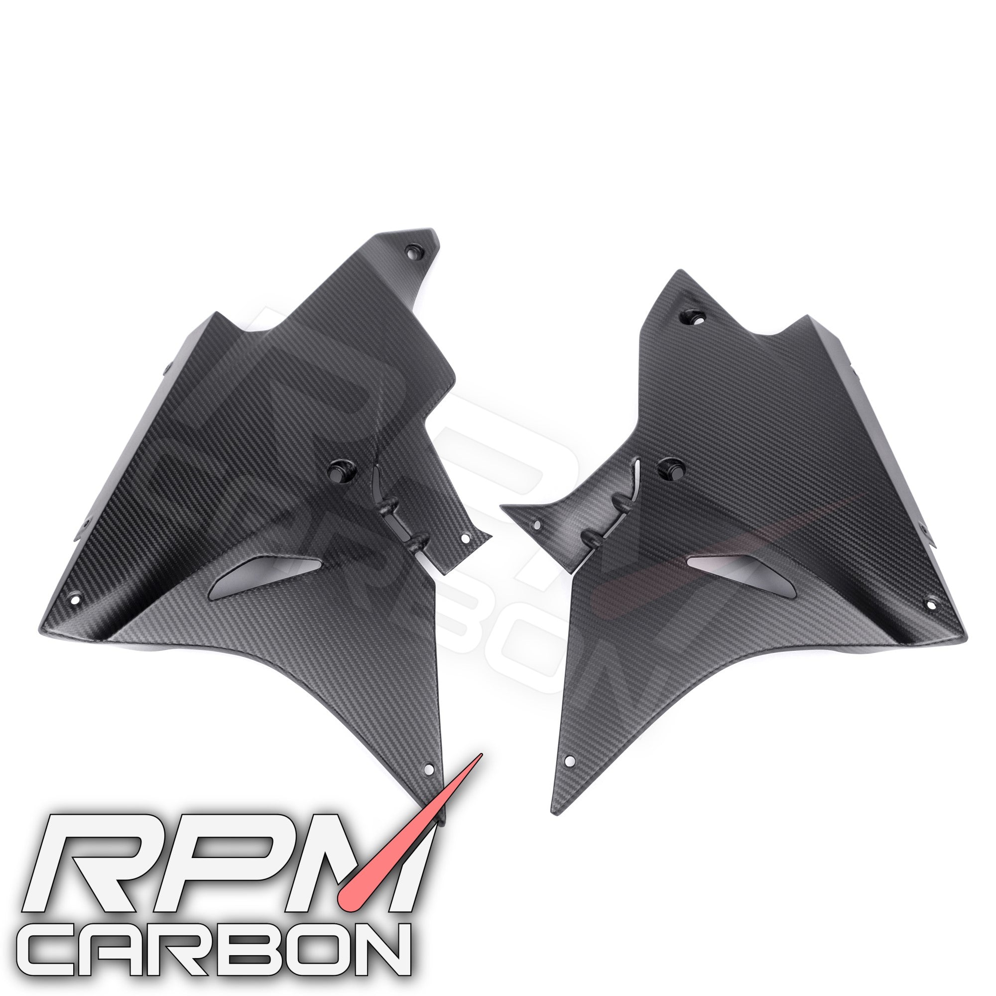 BMW S1000RR Carbon Fiber Lower Side Fairings