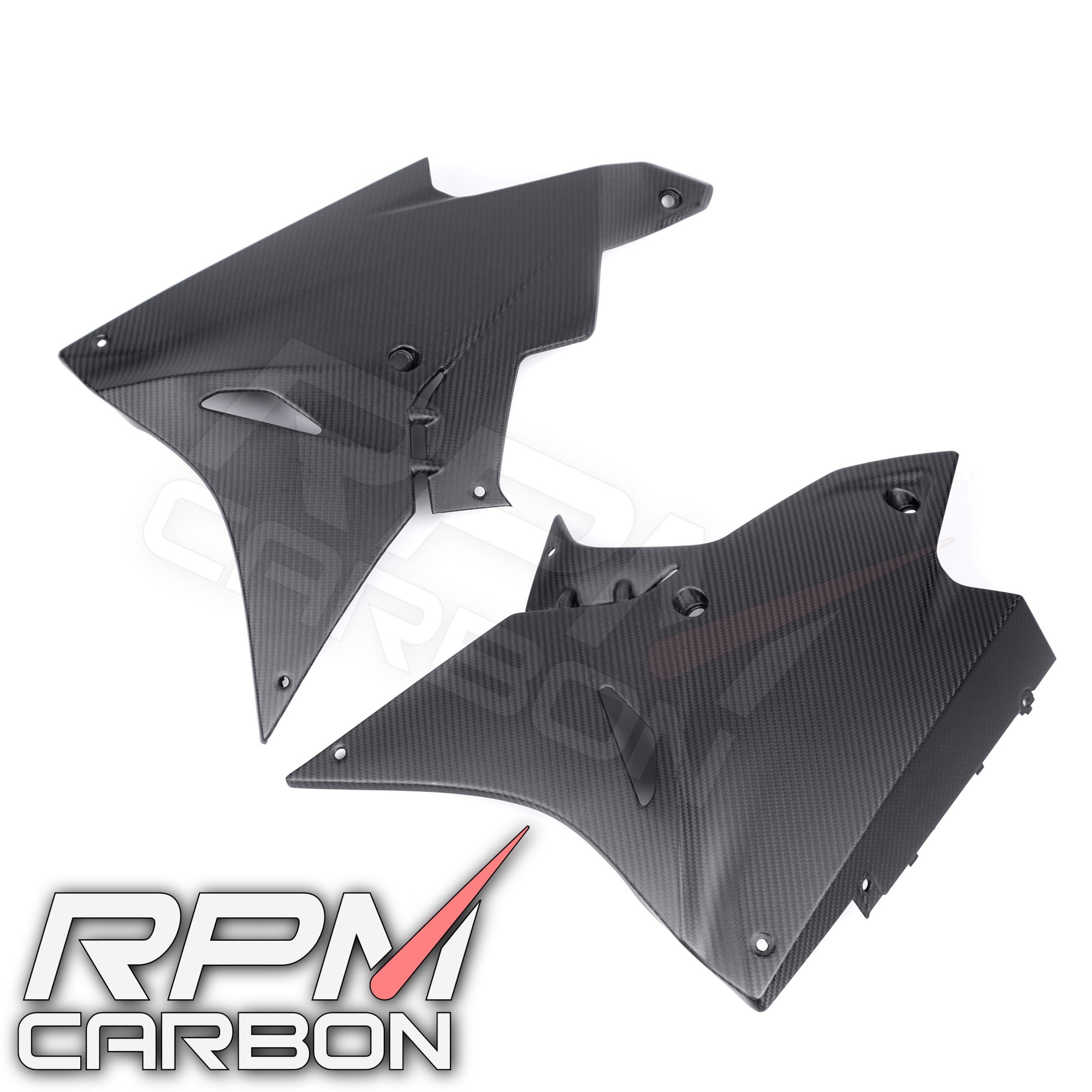 BMW S1000RR Carbon Fiber Lower Side Fairings