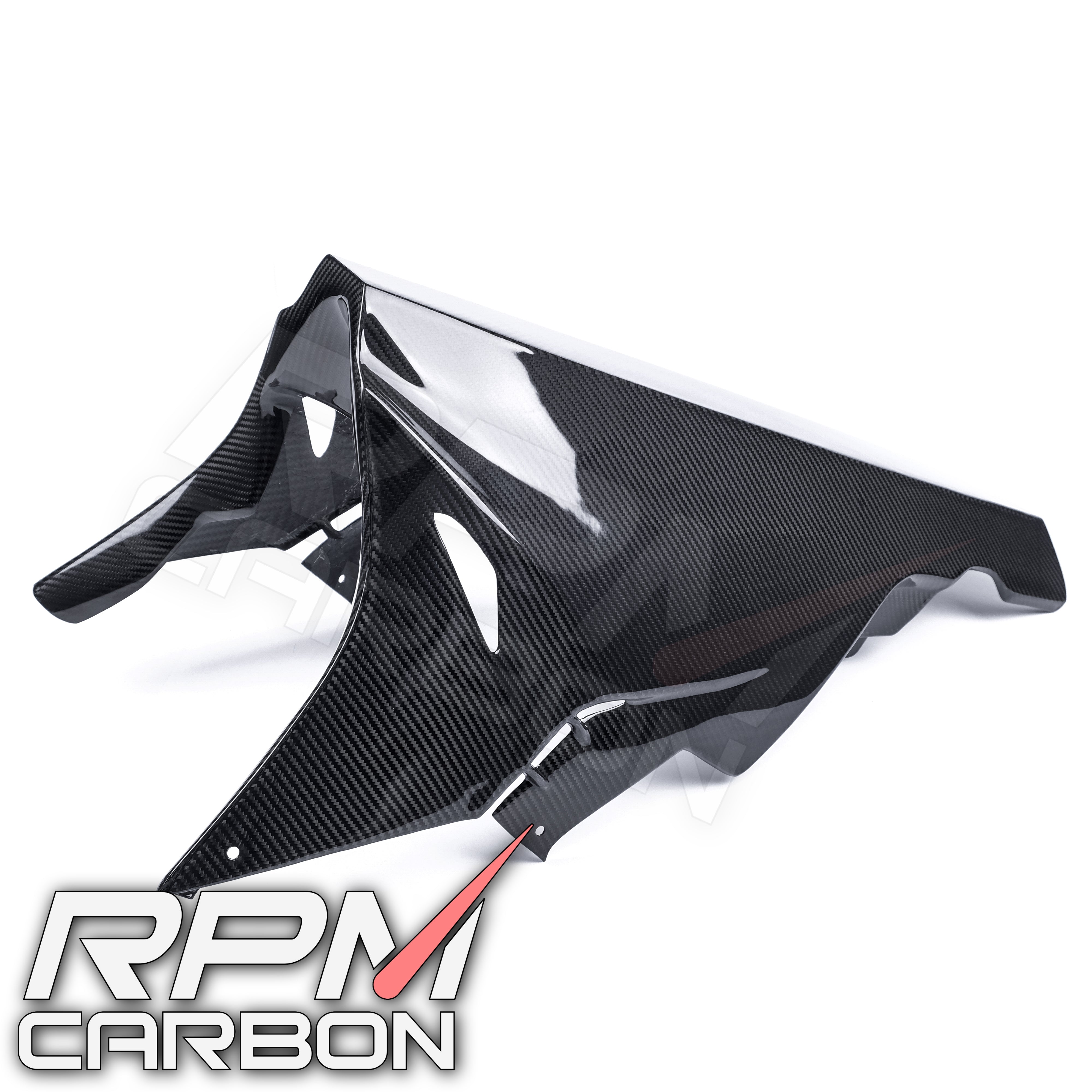BMW S1000RR Carbonfaser-Bauchspoiler Racing