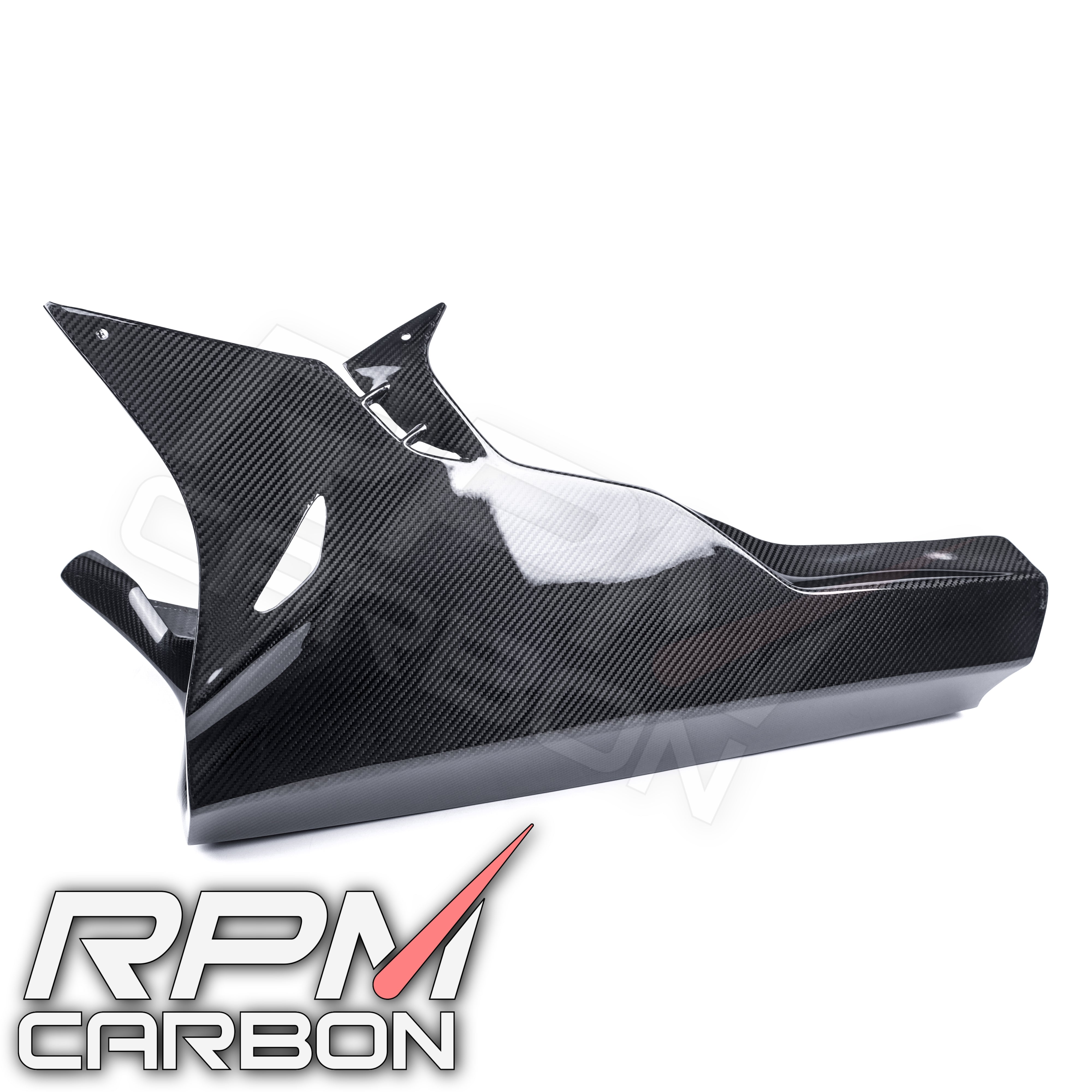 BMW S1000RR Carbonfaser-Bauchspoiler Racing