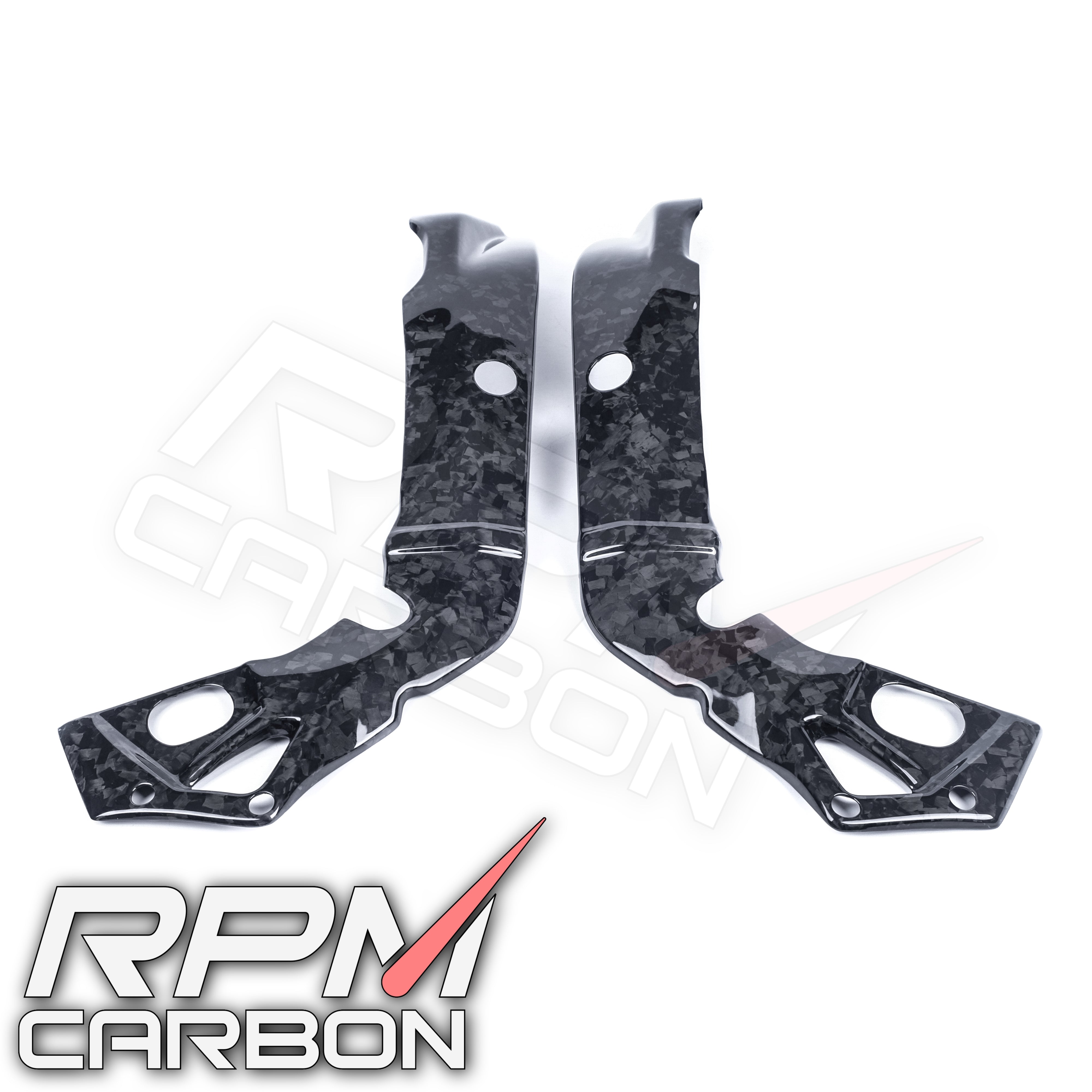 BMW S1000RR S1000R Carbon Fiber Frame Covers Protection