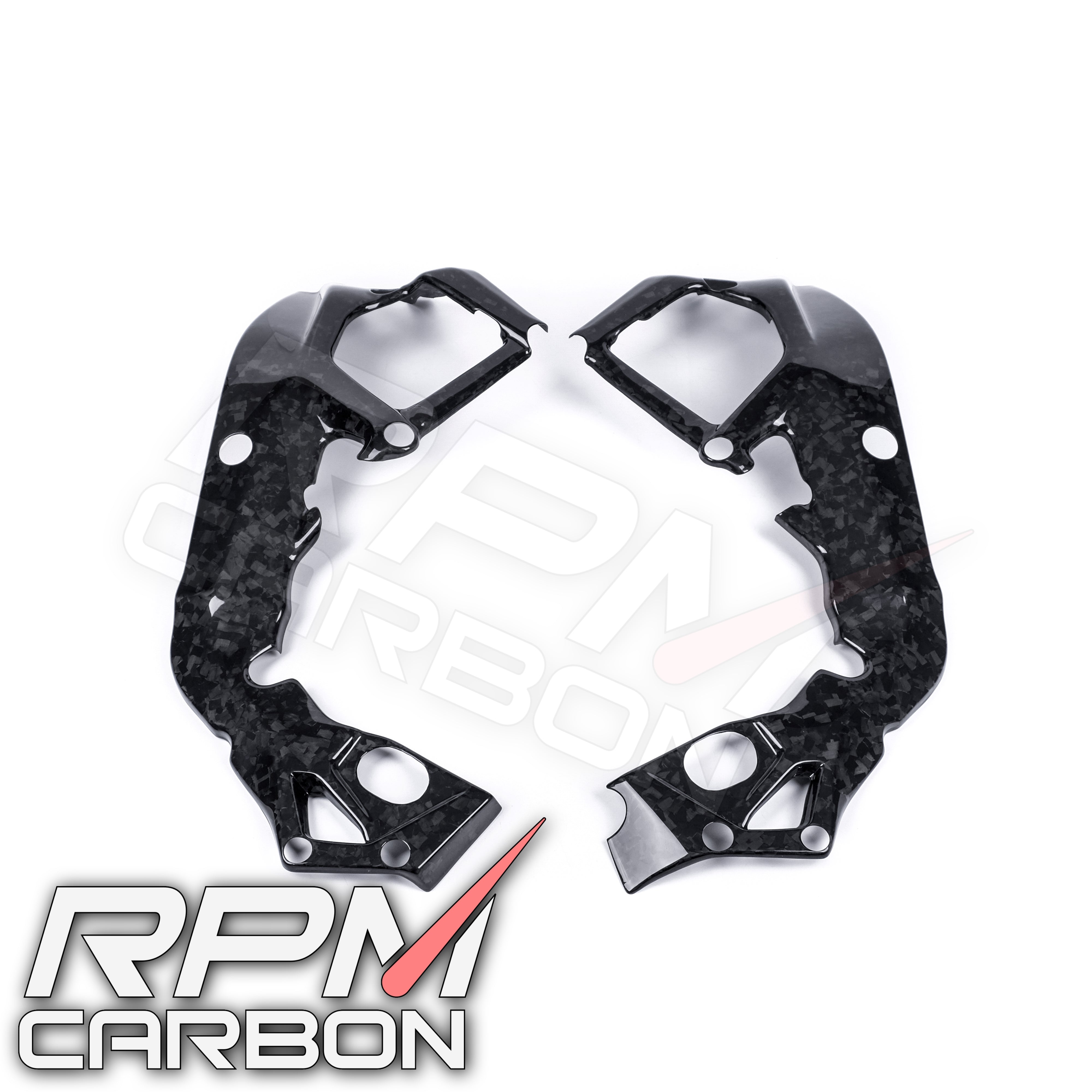 BMW S1000RR S1000R Carbon Fiber Frame Covers Protection (Full Frame)