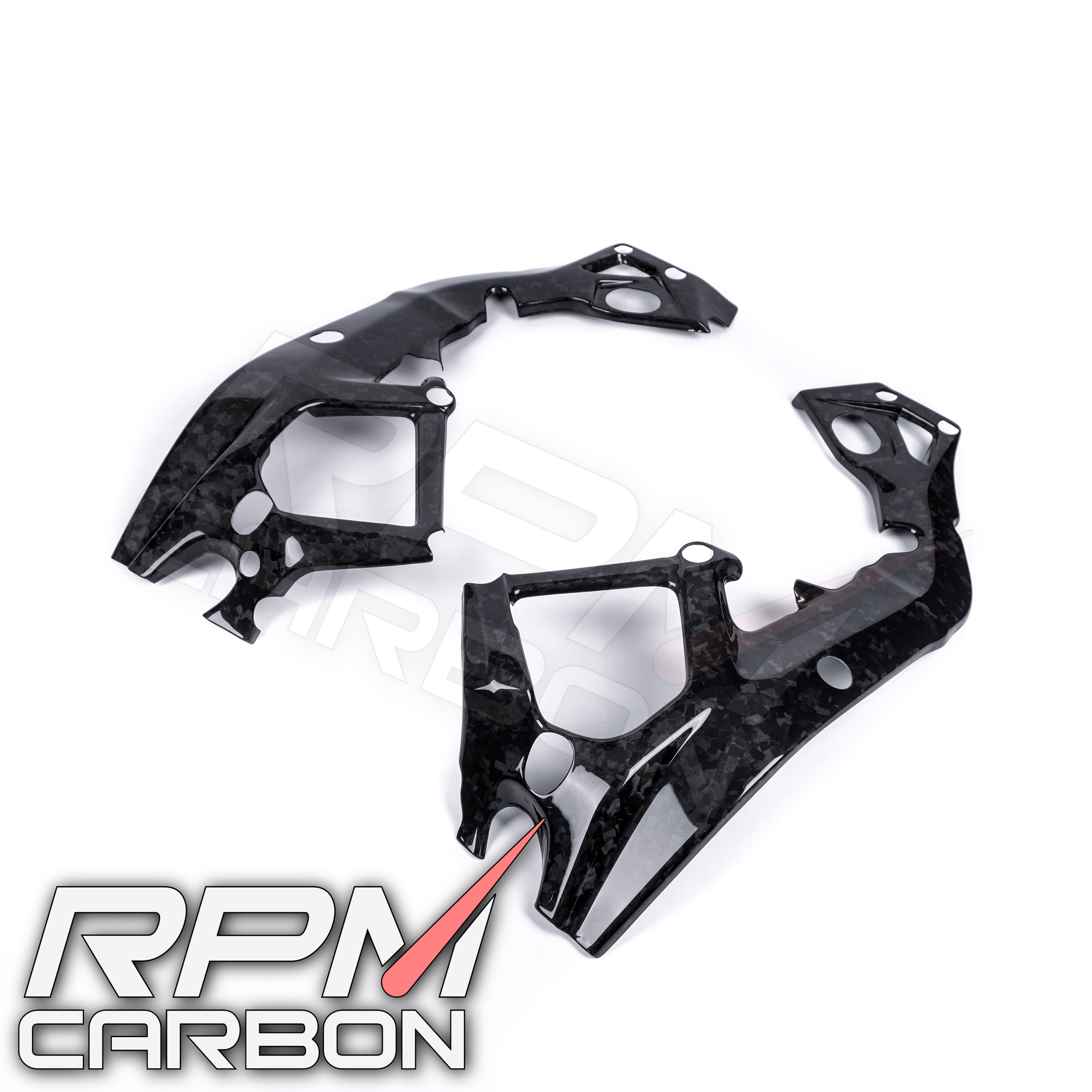 BMW S1000RR S1000R Carbon Fiber Frame Covers Protection (Full Frame)