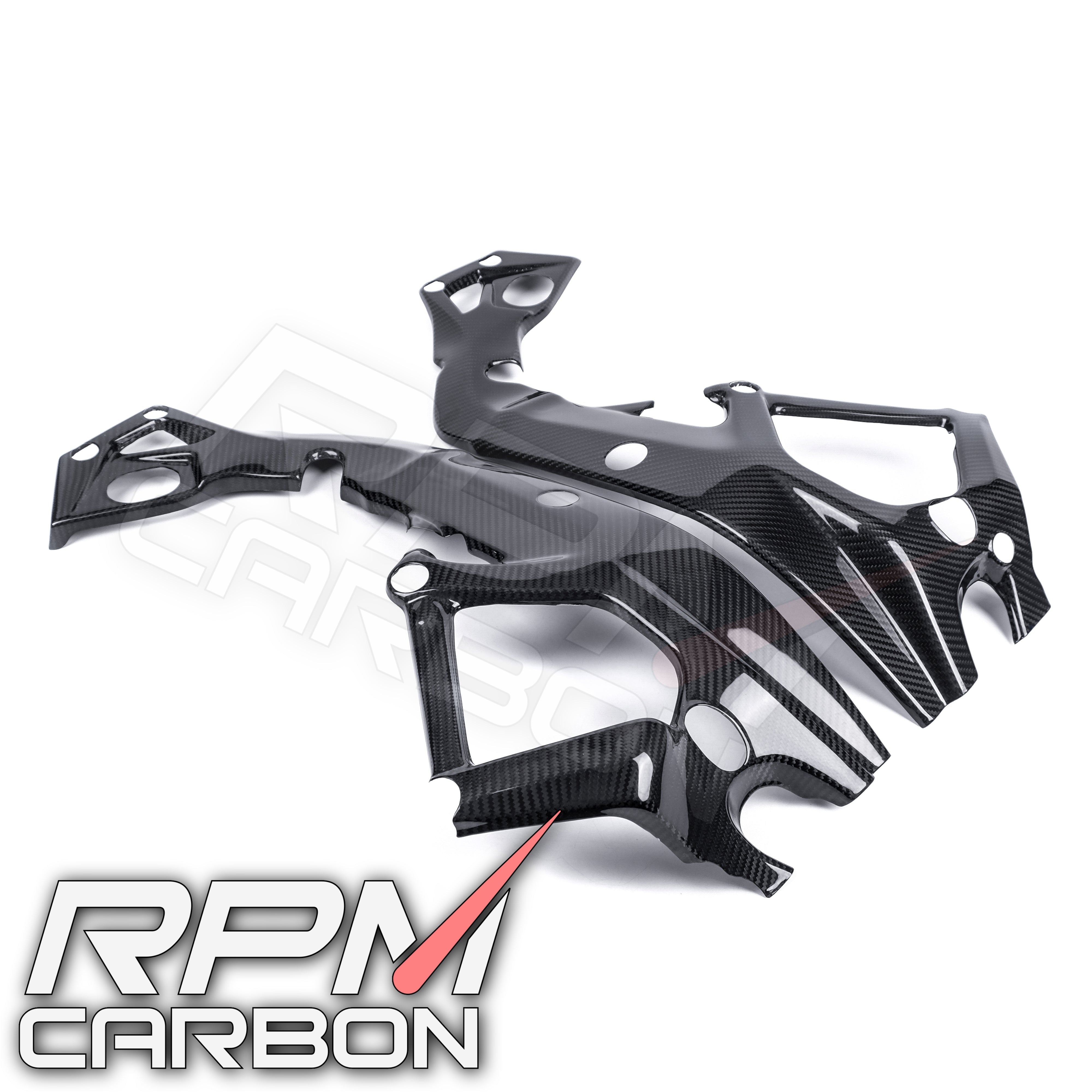 BMW S1000RR S1000R Carbon Fiber Frame Covers Protection (Full Frame)