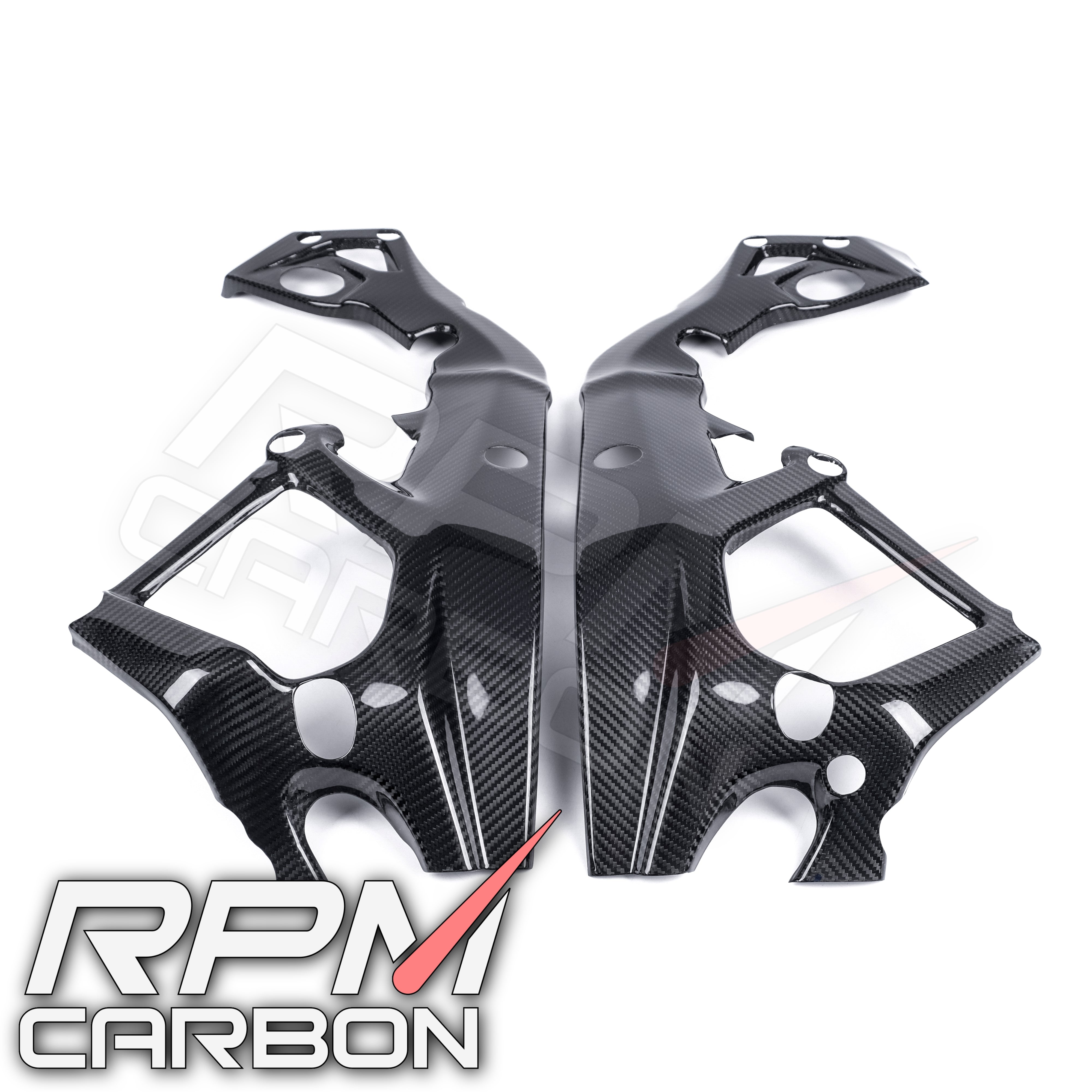 BMW S1000RR S1000R Carbon Fiber Frame Covers Protection (Full Frame)