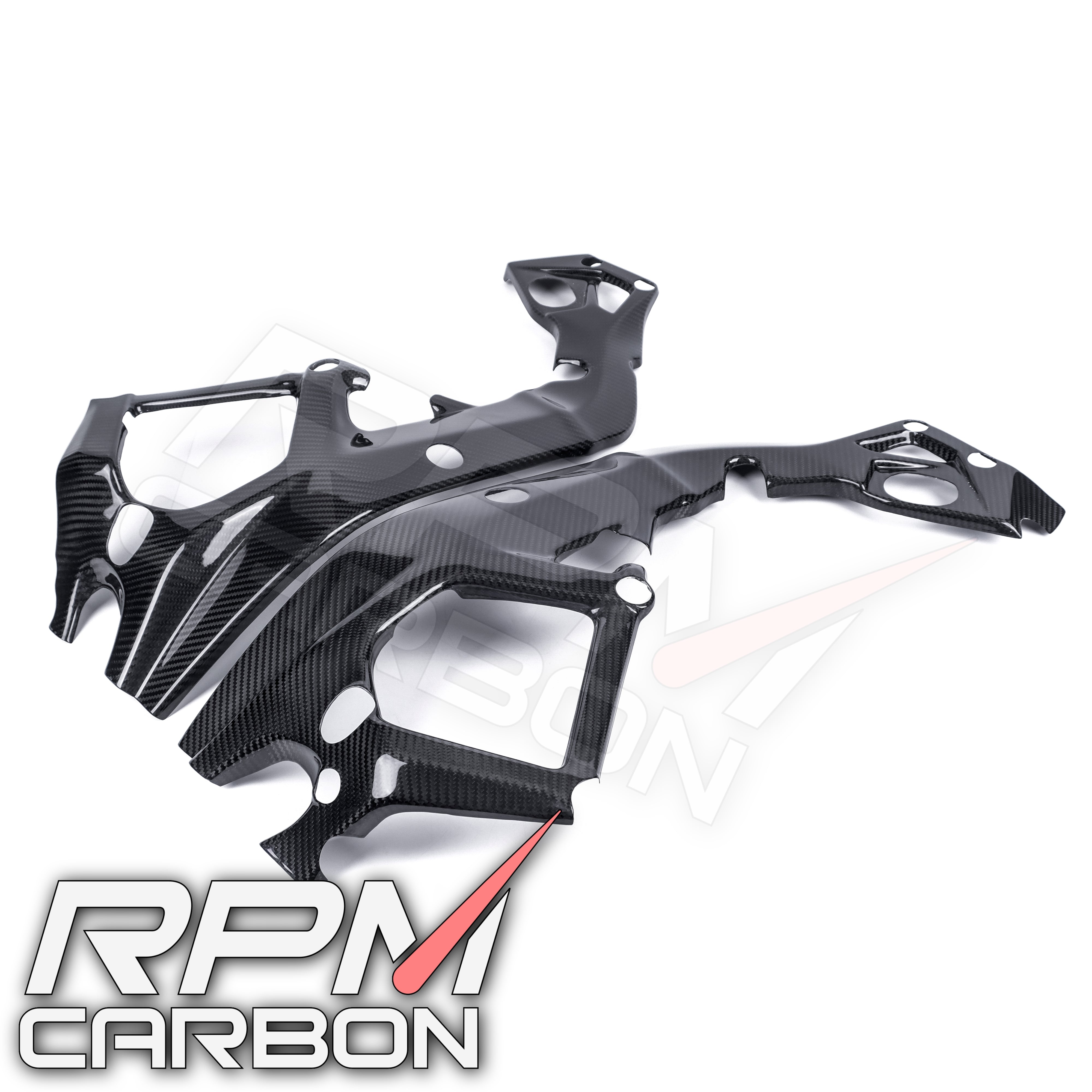 BMW S1000RR S1000R Carbon Fiber Frame Covers Protection (Full Frame)