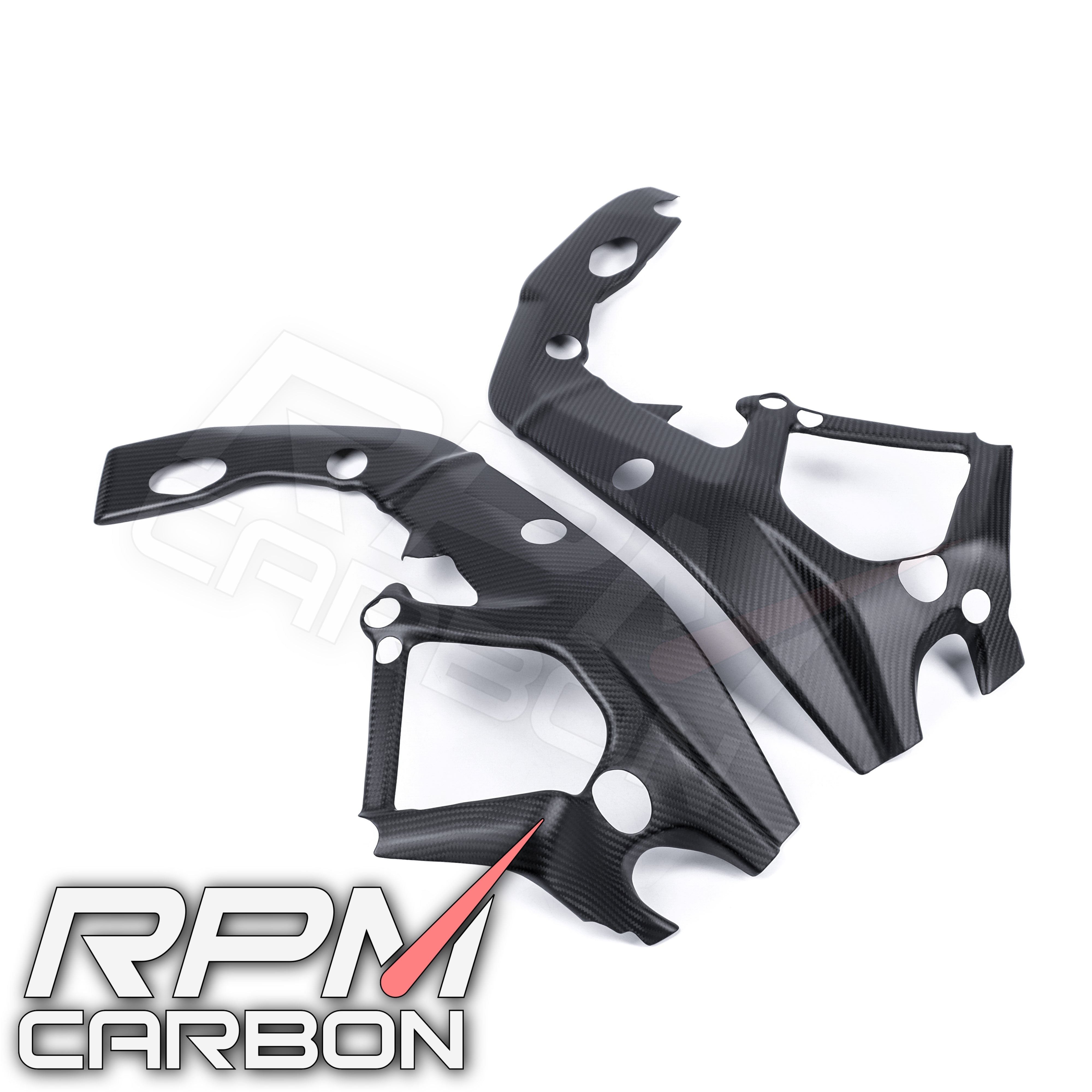 BMW S1000RR S1000R Carbon Fiber Frame Covers Protection (Full Frame)