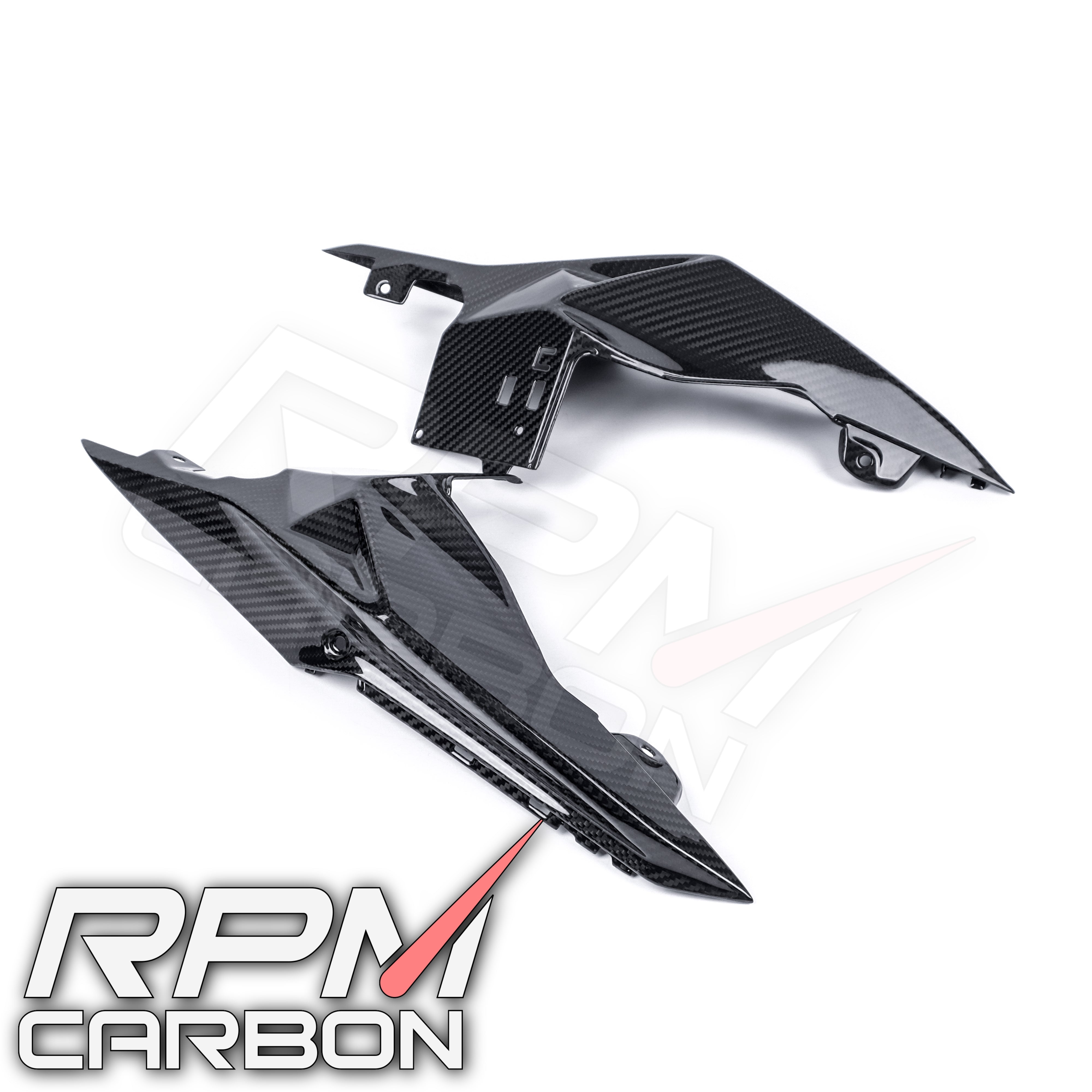 BMW S1000RR / S1000R Carbon Fiber Tail Fairings Cowls