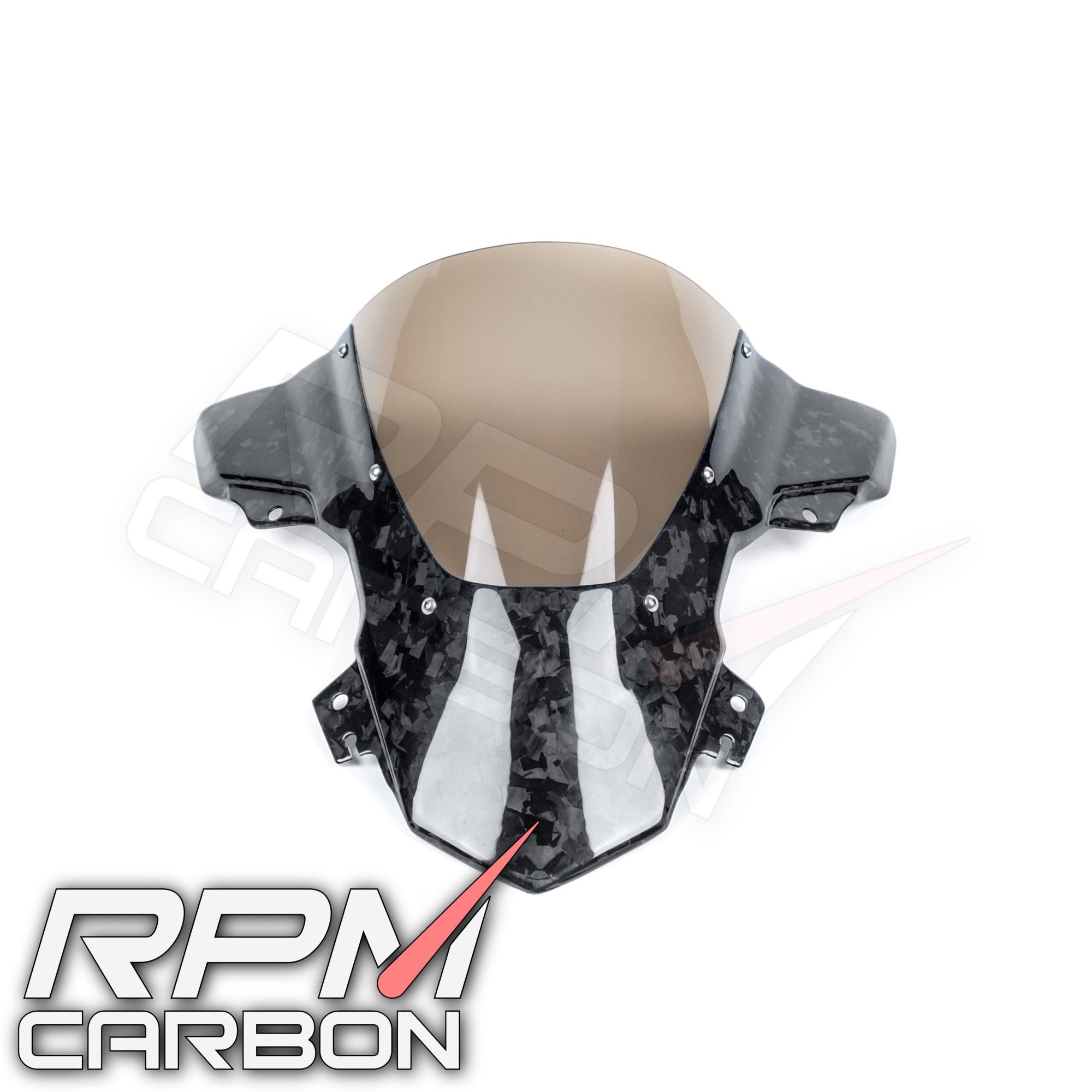 BMW S1000RR Carbon Fiber Windshield (Dark Glass)