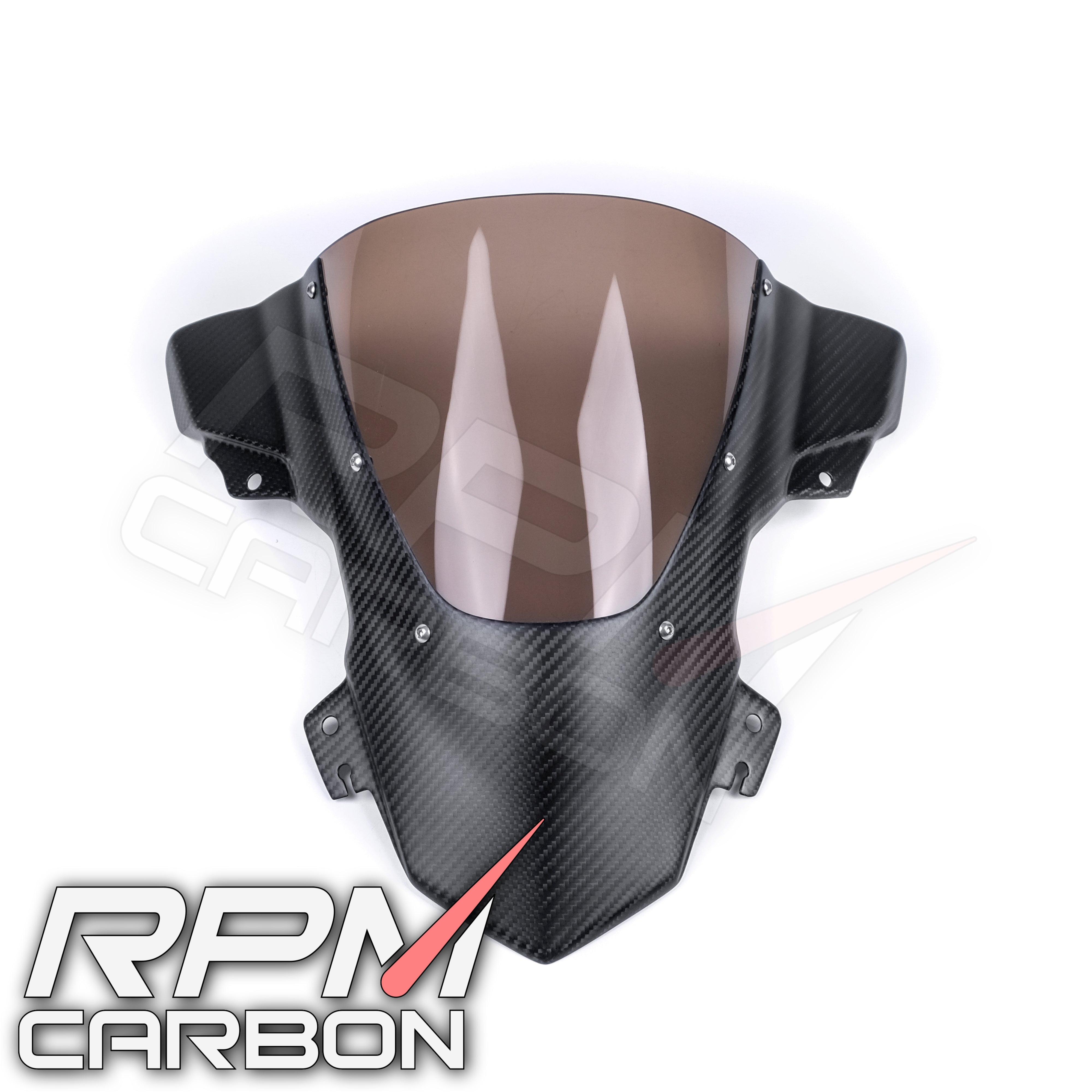 BMW S1000RR Carbon Fiber Windshield (Dark Glass)