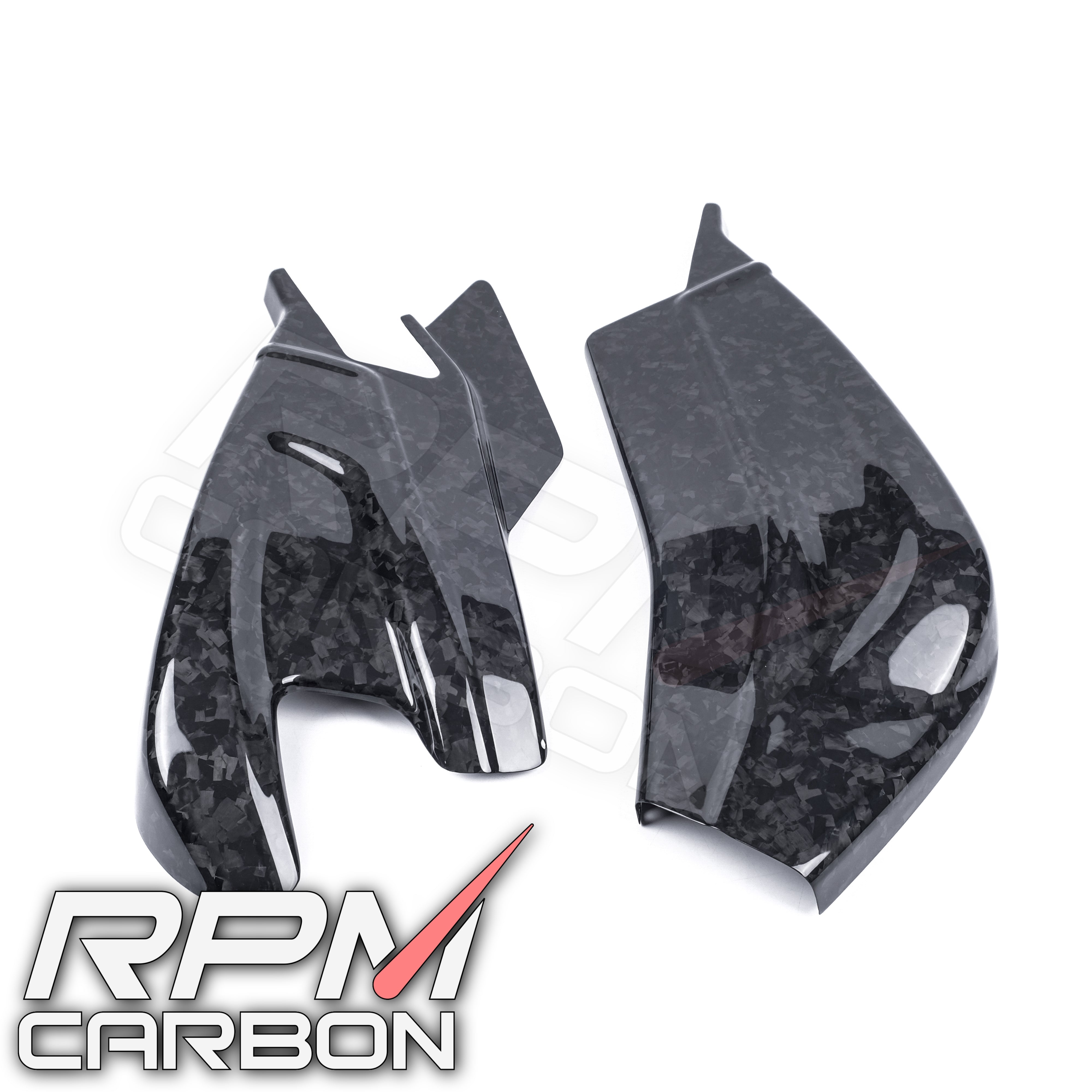 BMW S1000RR S1000R Carbon Fiber Swingarm Covers Protection