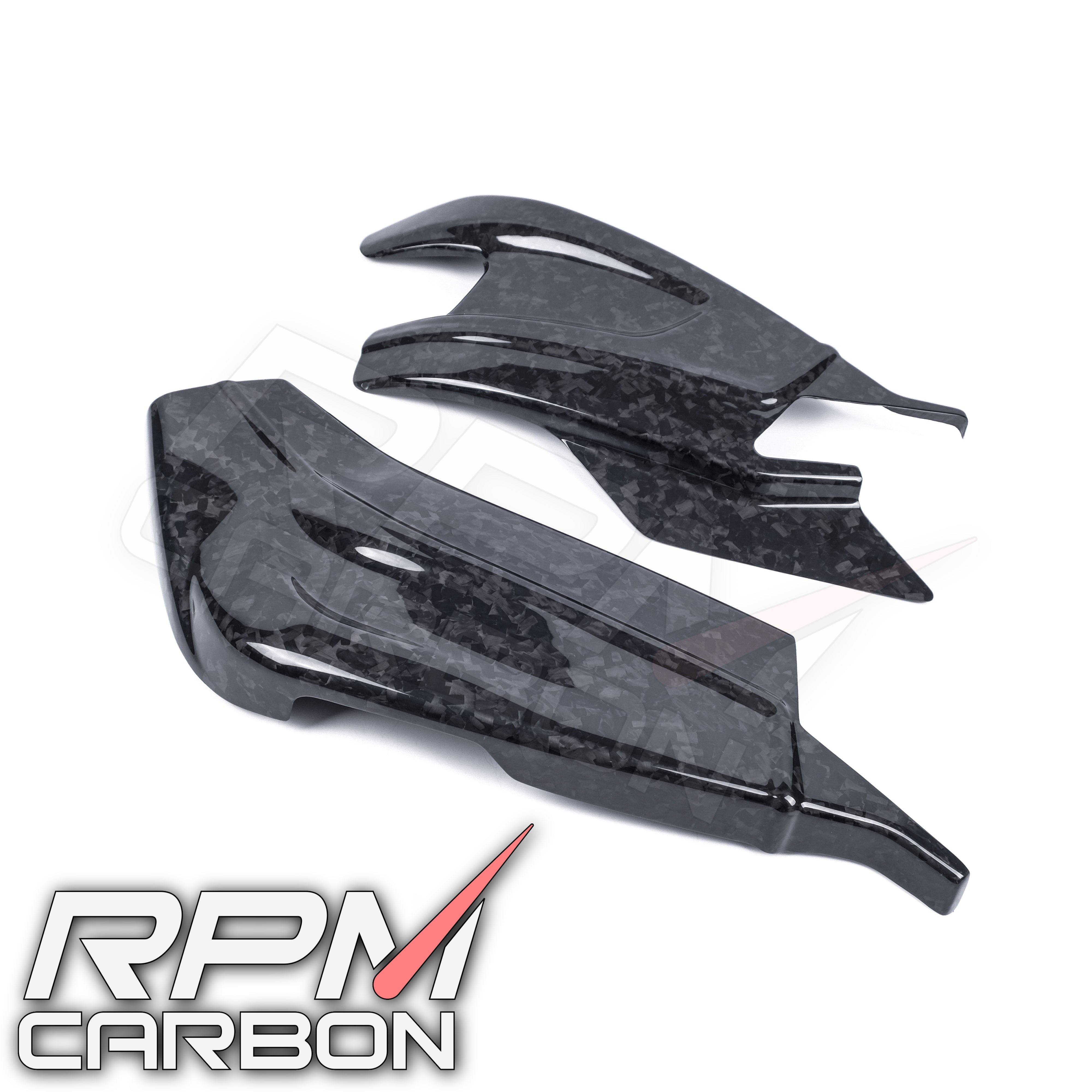 BMW S1000RR S1000R Carbon Fiber Swingarm Covers Protection