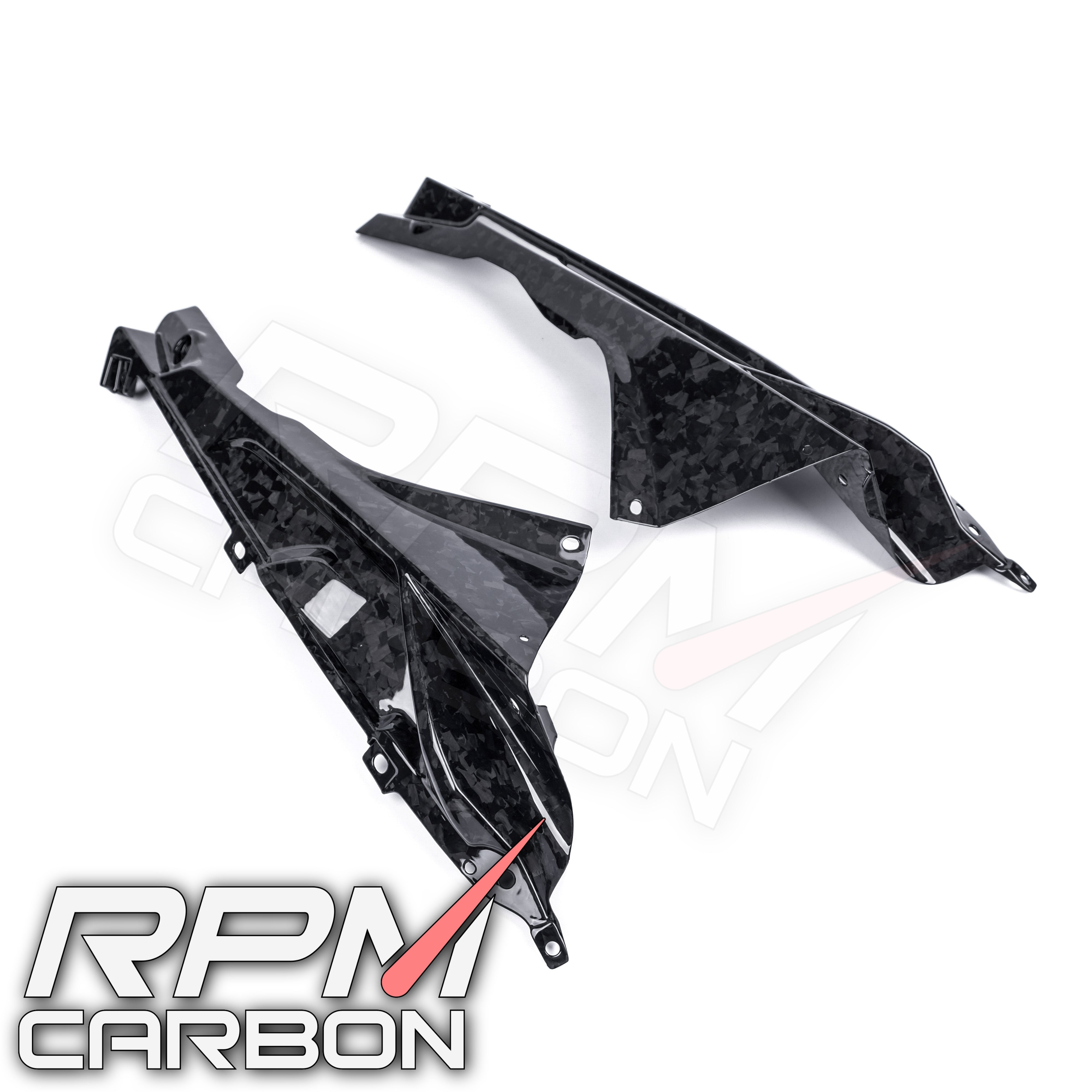 BMW HP4 S1000RR Carbon Fiber Upper Side Fairings Cowls