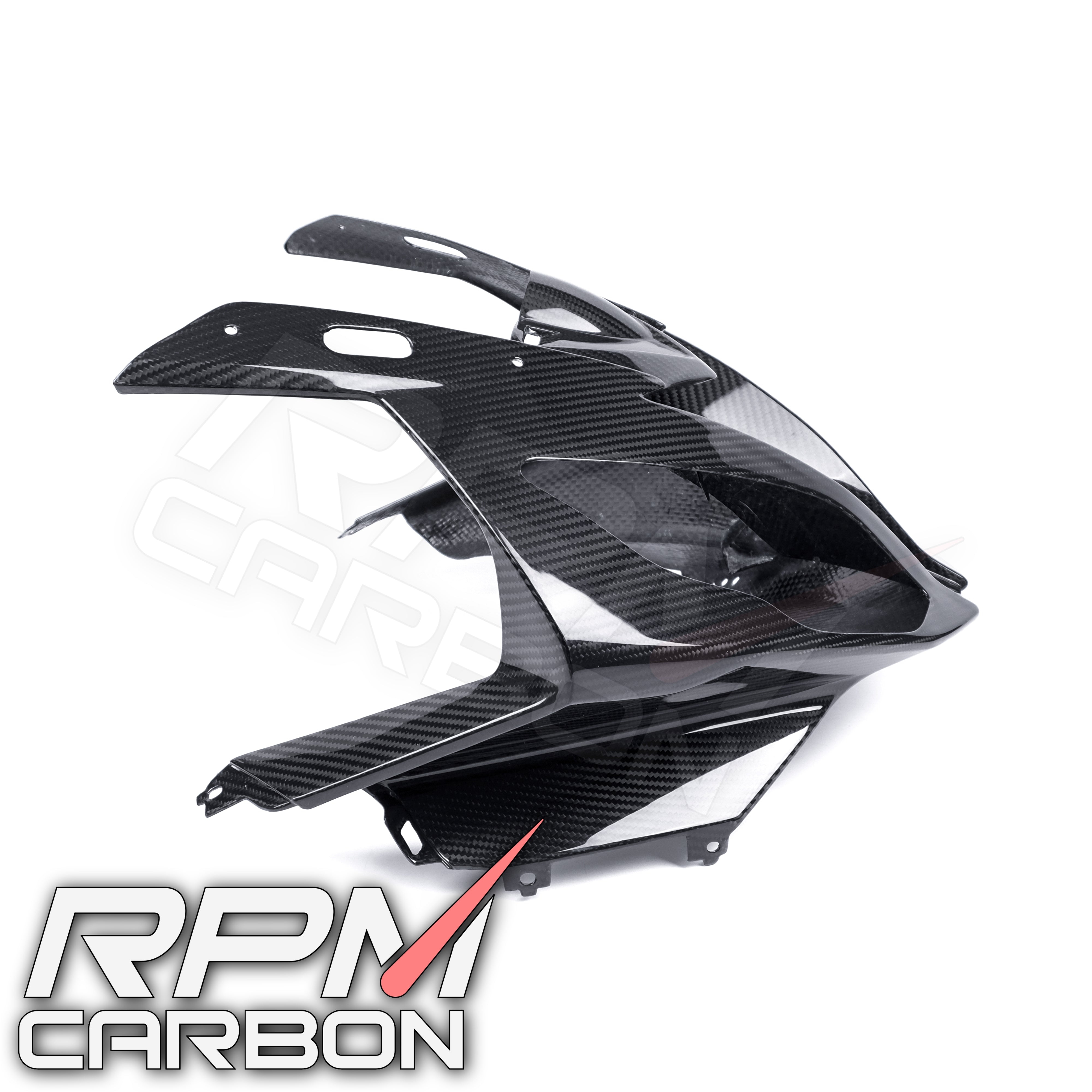 BMW S1000RR Carbon Fiber Full Front Fairing (One Piece)