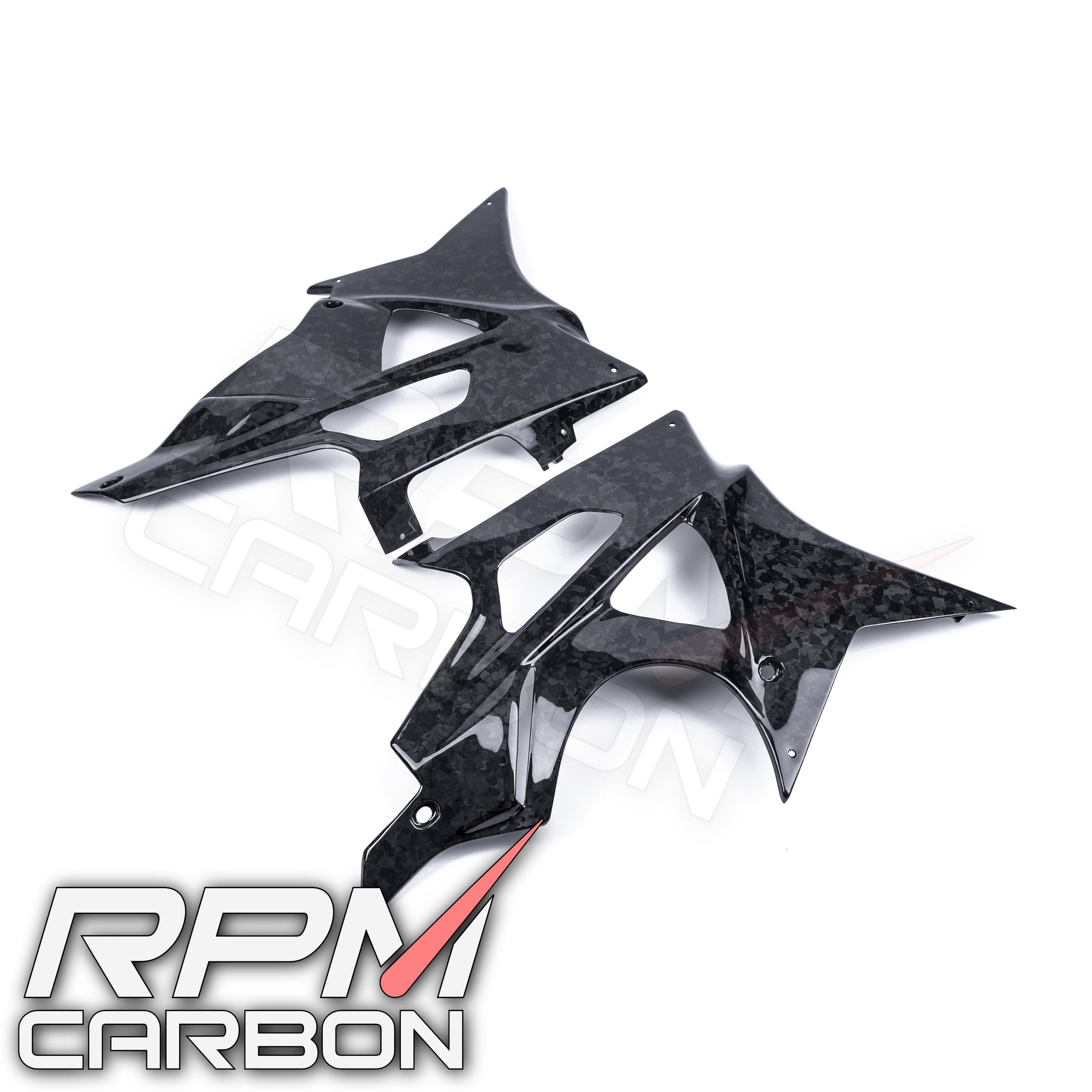 BMW HP4 S1000RR Carbon Fiber Belly Pan Lower Fairings OEM Design