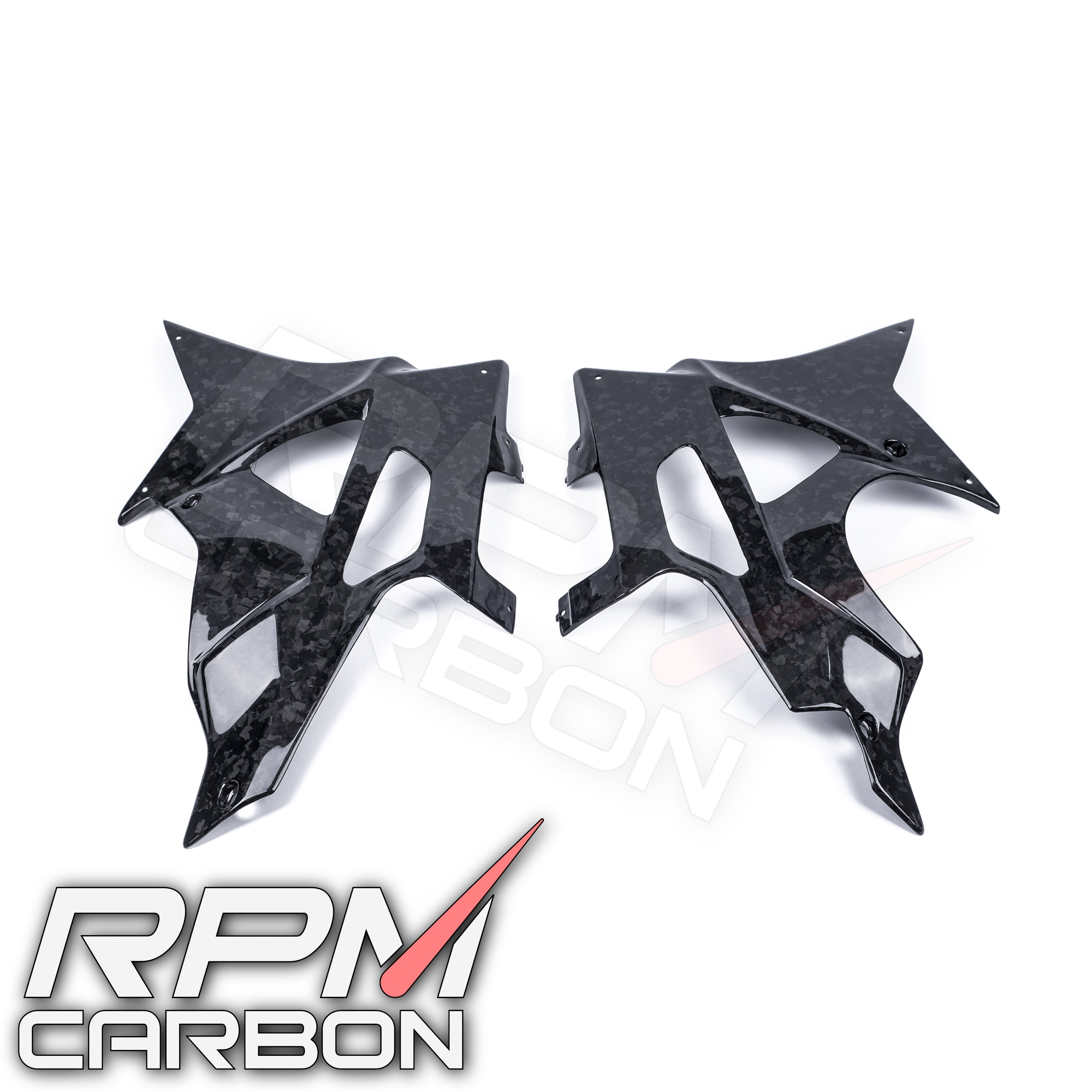 BMW HP4 S1000RR Carbon Fiber Belly Pan Lower Fairings OEM Design