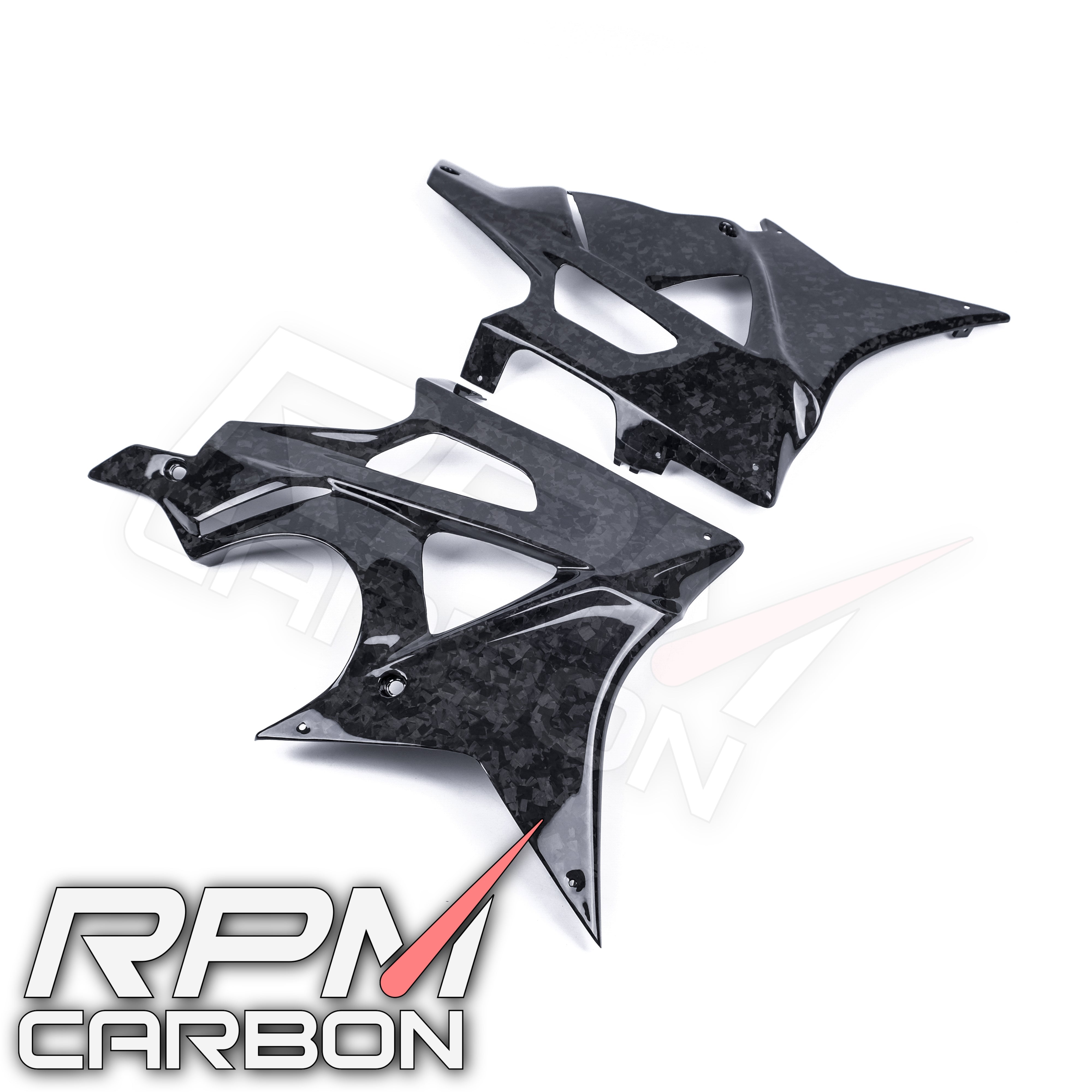BMW HP4 S1000RR Carbon Fiber Belly Pan Lower Fairings OEM Design